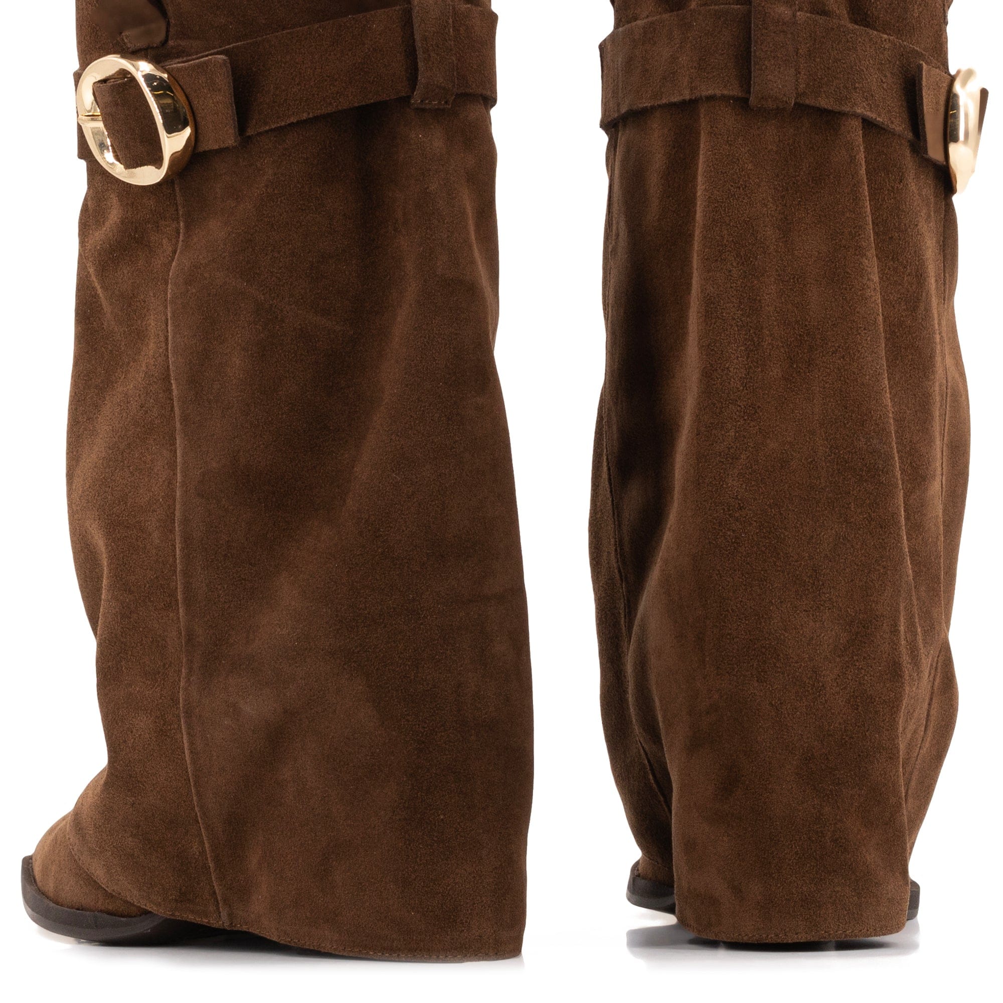 FOLK BROWN BOOTS made by Toral