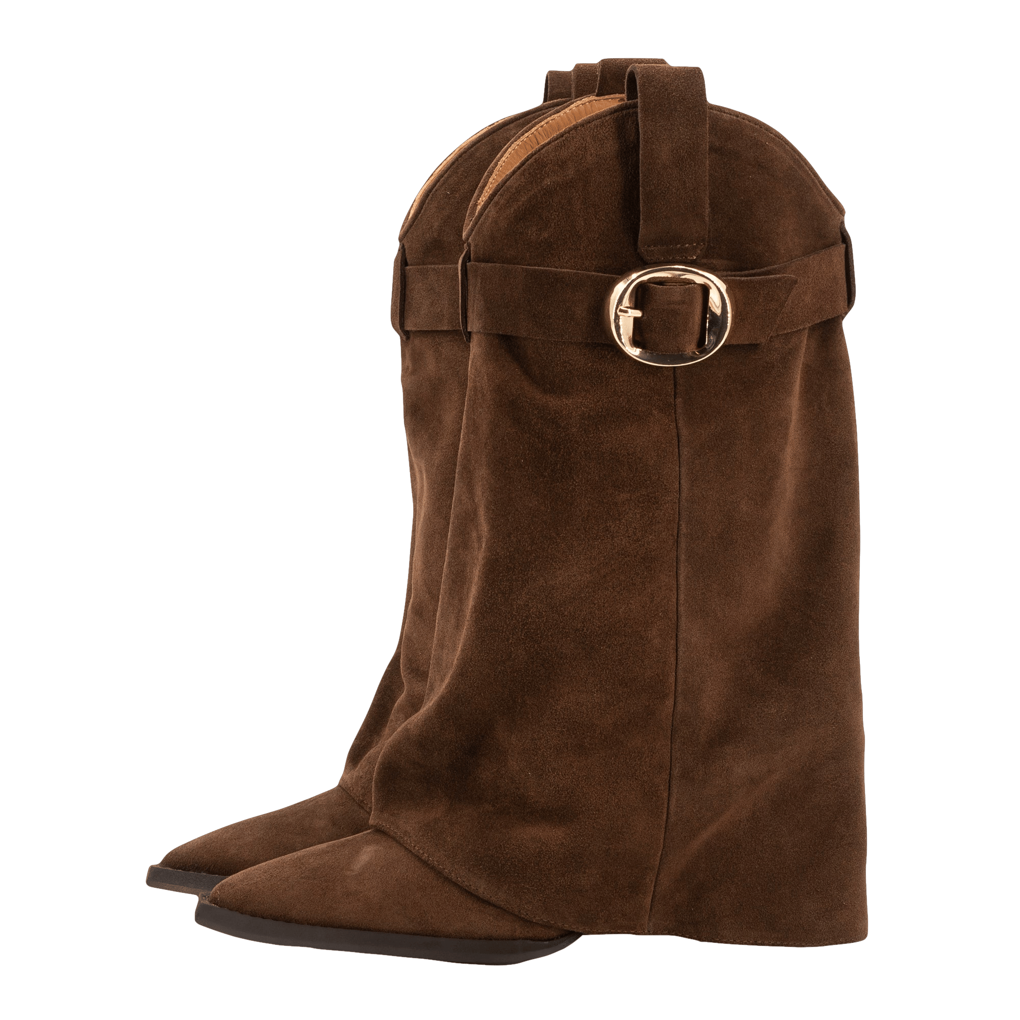 FOLK BROWN BOOTS made by Toral