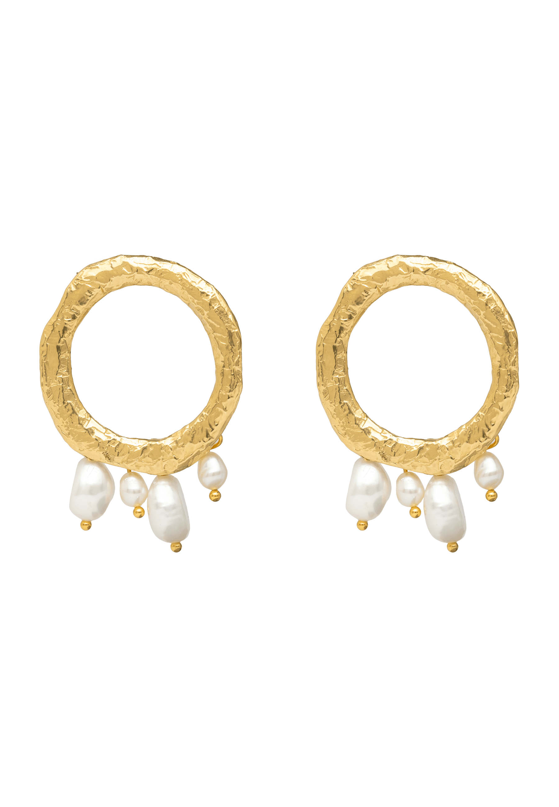 Adara Pearl Earrings made by Lavani Jewels