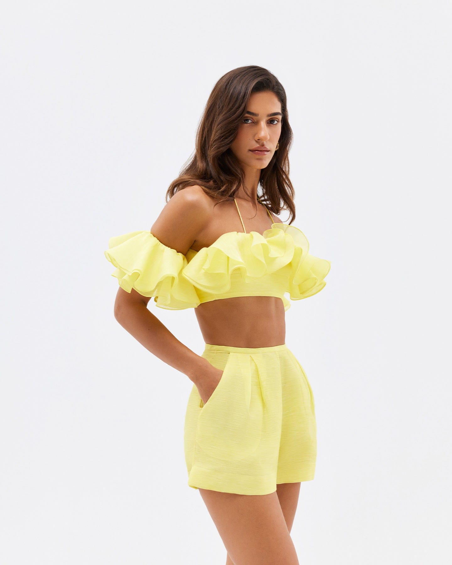 MYOSOTIS SHORTS made by YVON