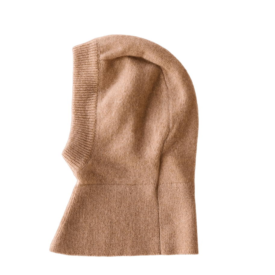 Baby Cashmere Balaclava - Caramel Brown made by SoLoveAble