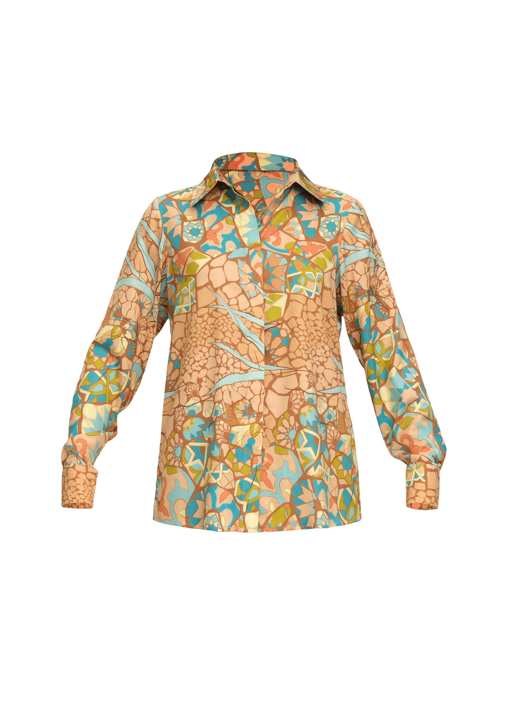 VANA SHIRT - ILIA II PRINT made by Andrea Iyamah