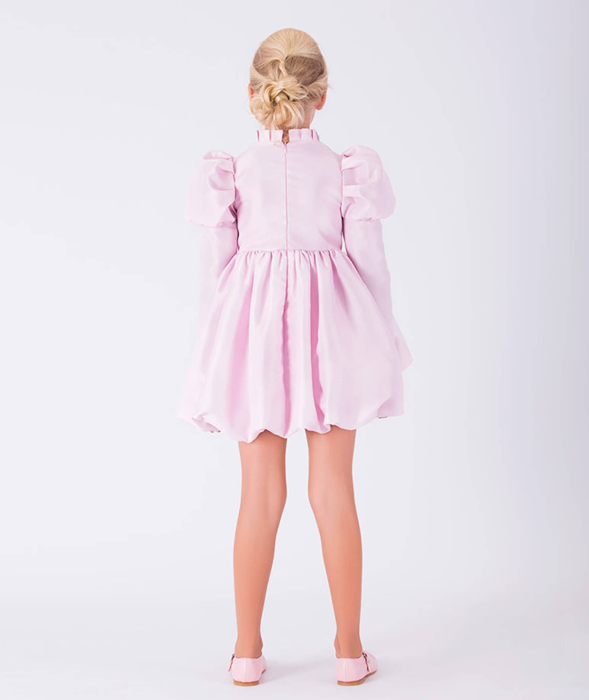 Balloon Sleeve Fluffy Dress made by Mama Luma