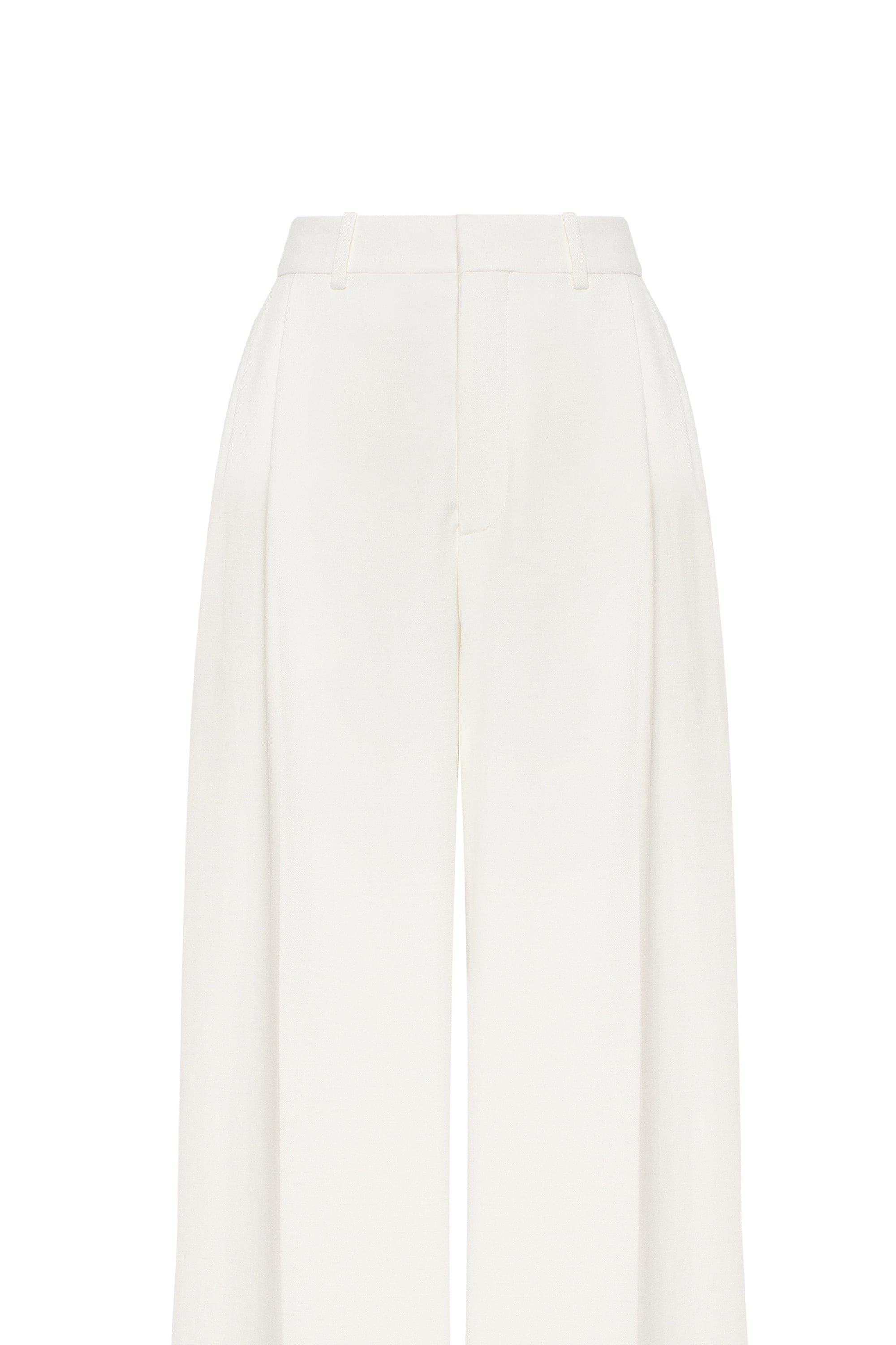 High-rise white suit pants, Xo Xo made by Milla