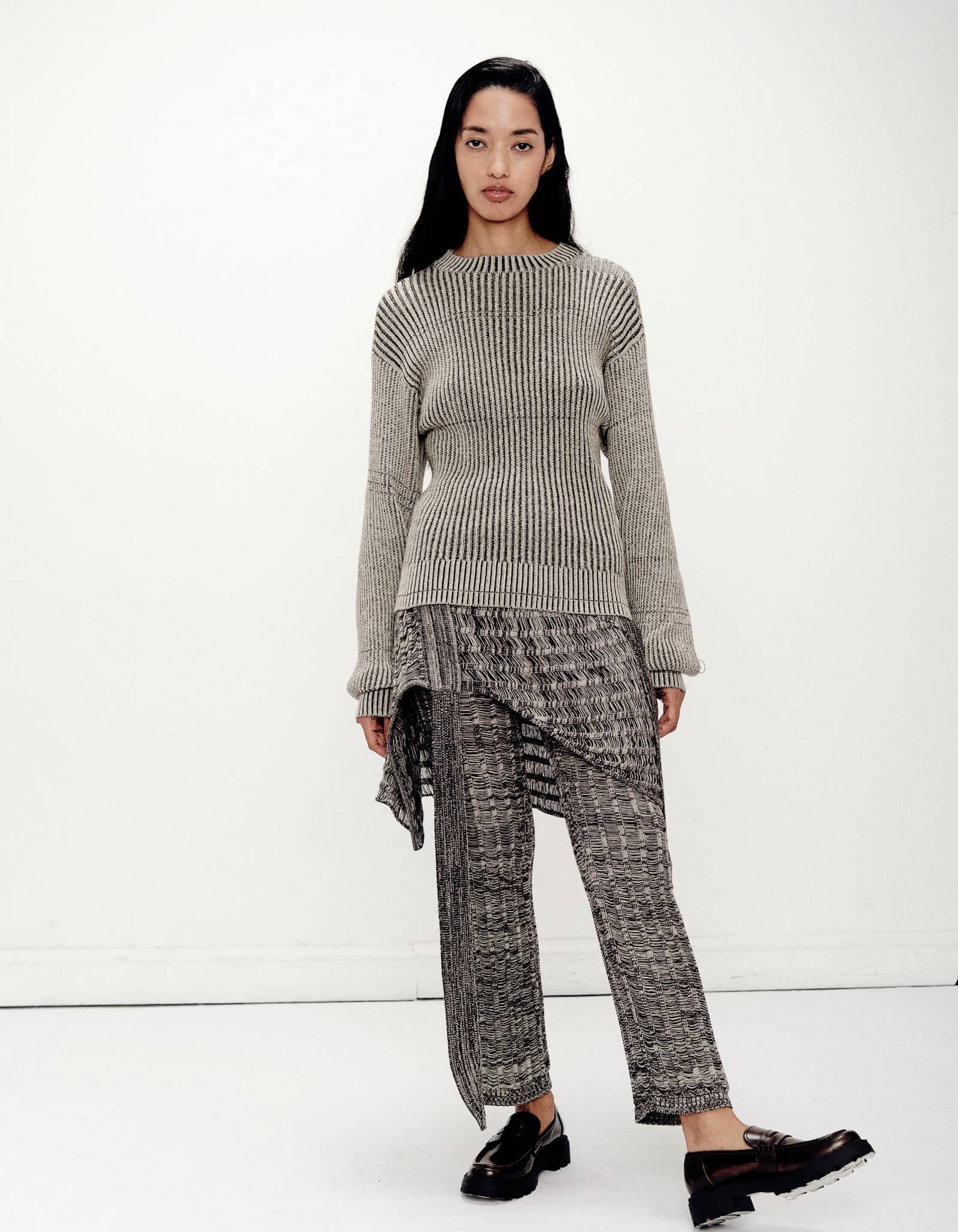 Turritella Sweater Beige Brown made by Peregrina