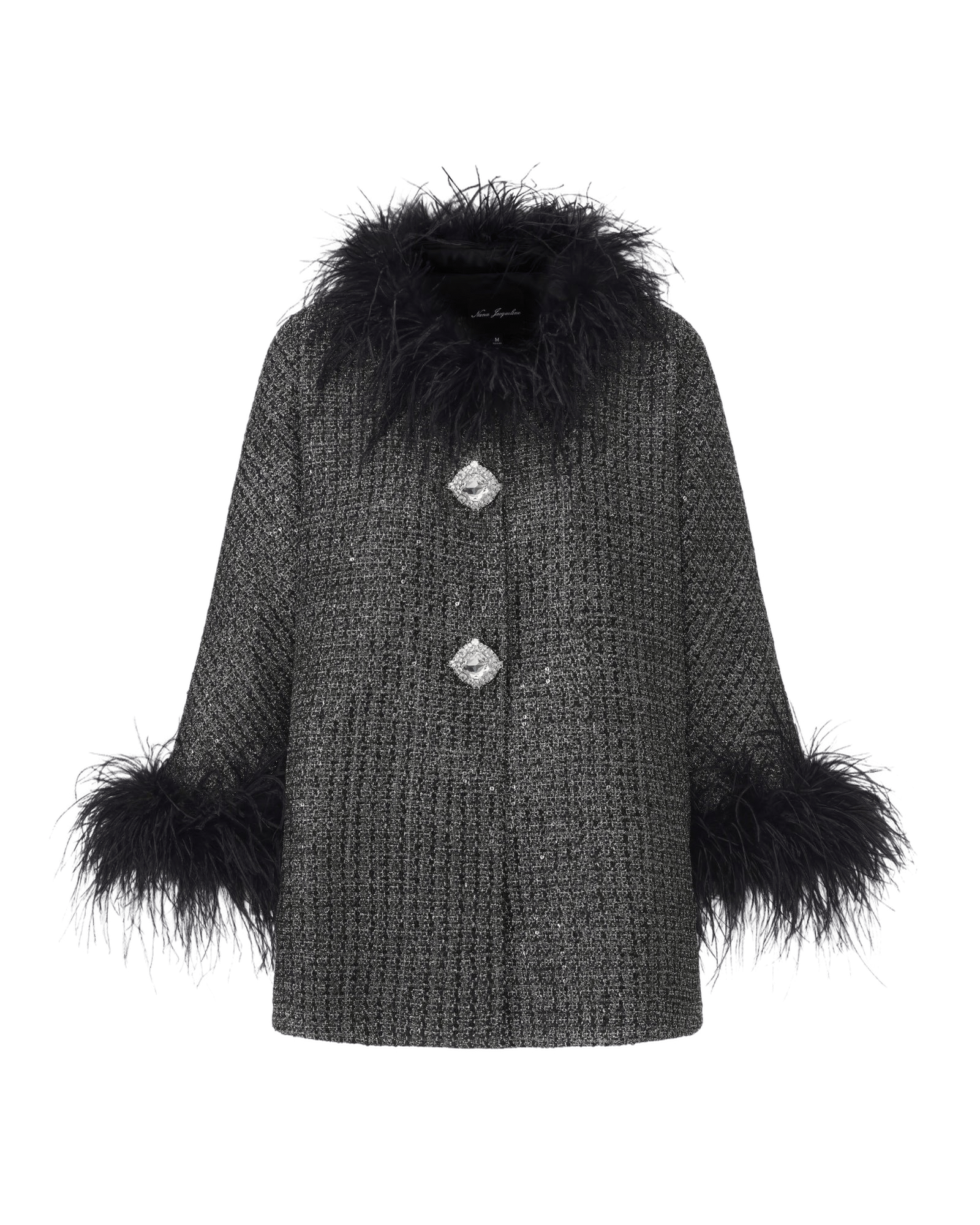 Renée Feather Coat made by Nana Jacqueline