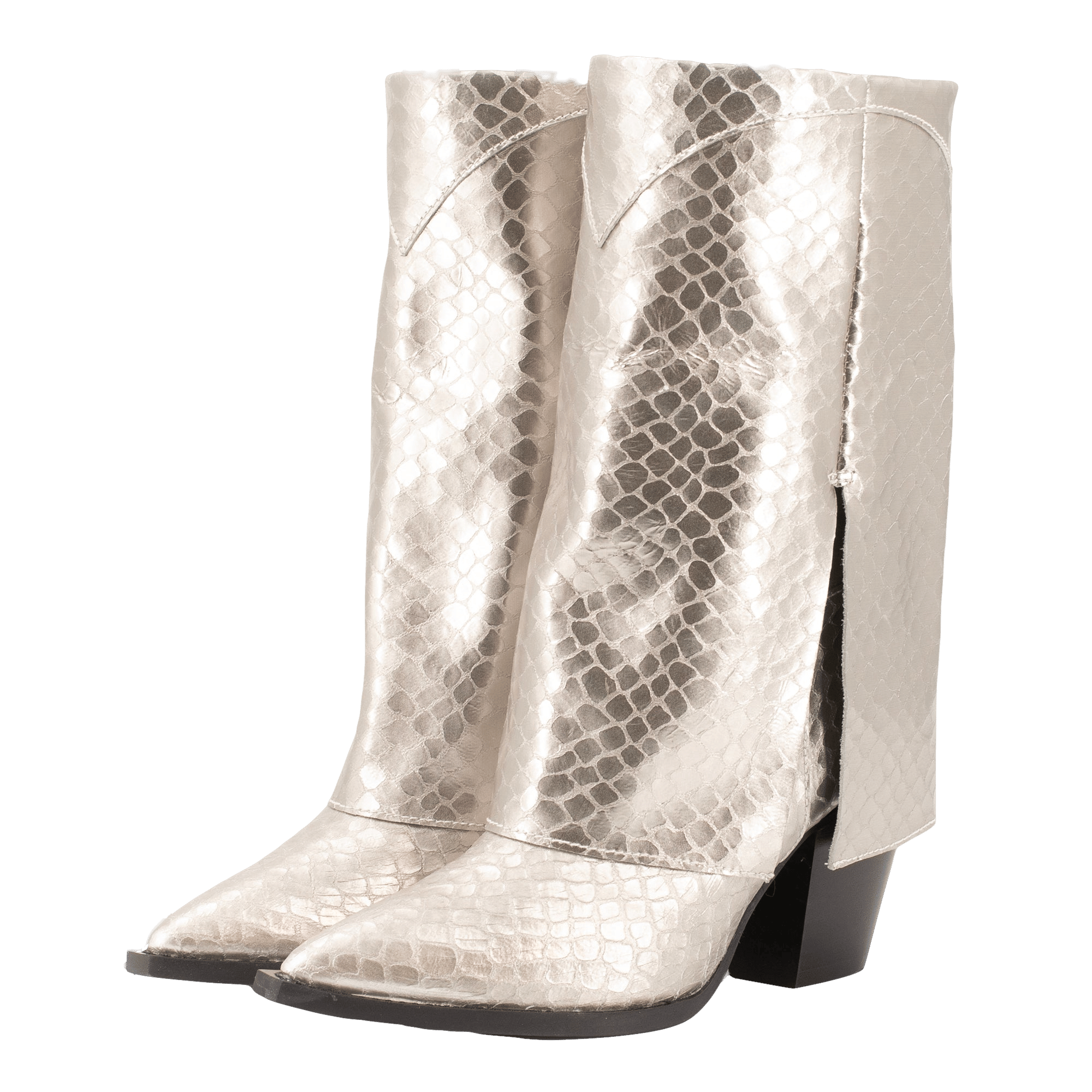 VEGAS LIGHT GOLD  TEXTURED BOOTS made by Toral
