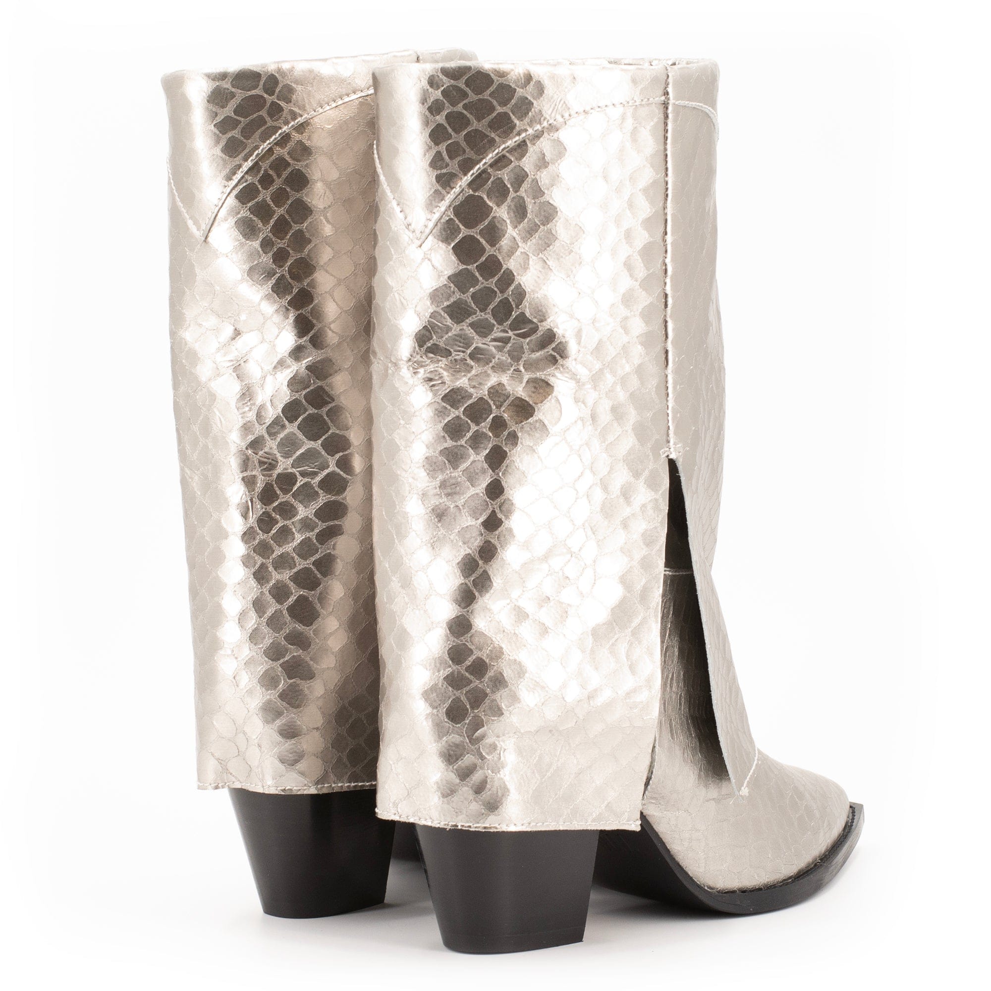 VEGAS LIGHT GOLD  TEXTURED BOOTS made by Toral