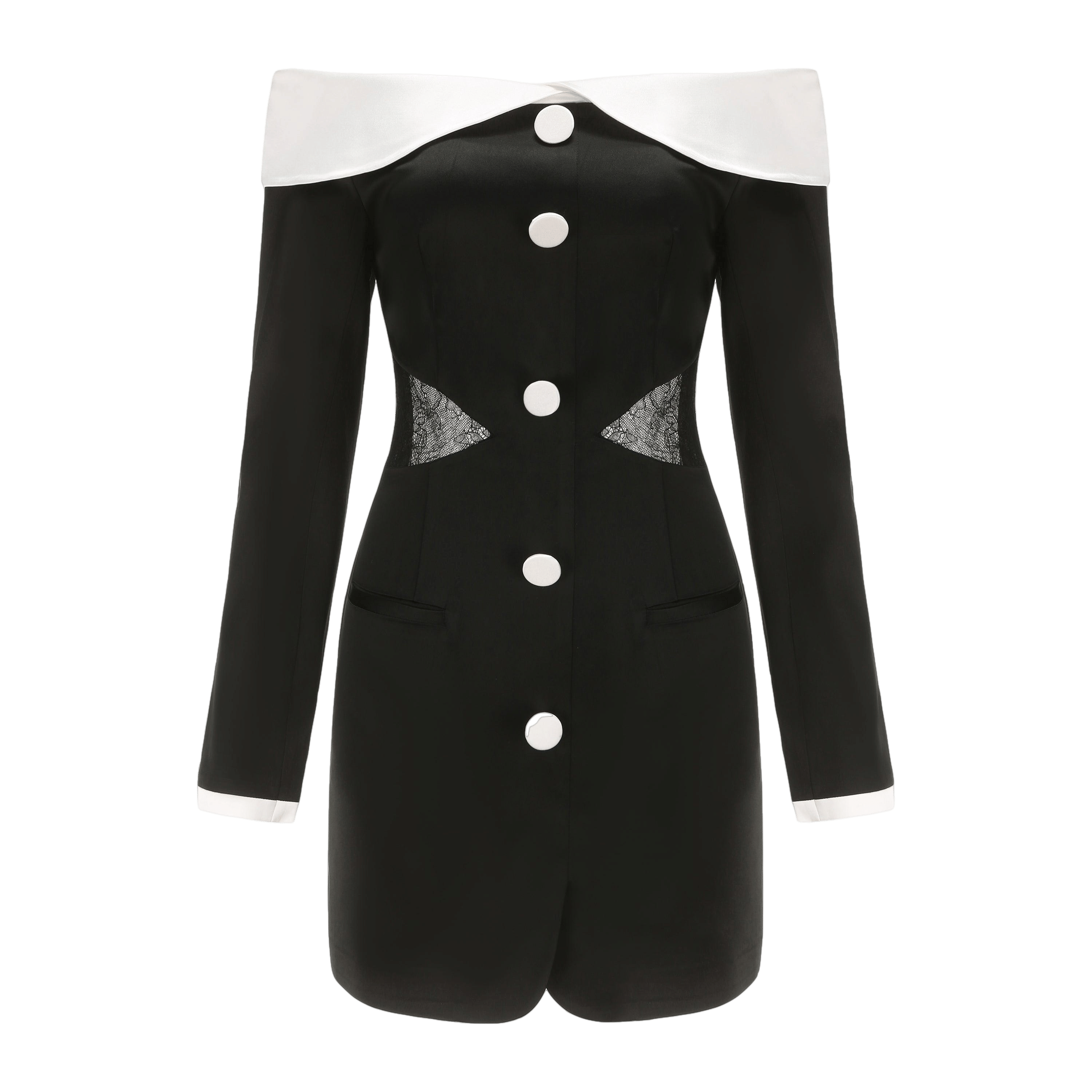 Angelica Dress (Final Sale) in Black made by Nana Jacqueline