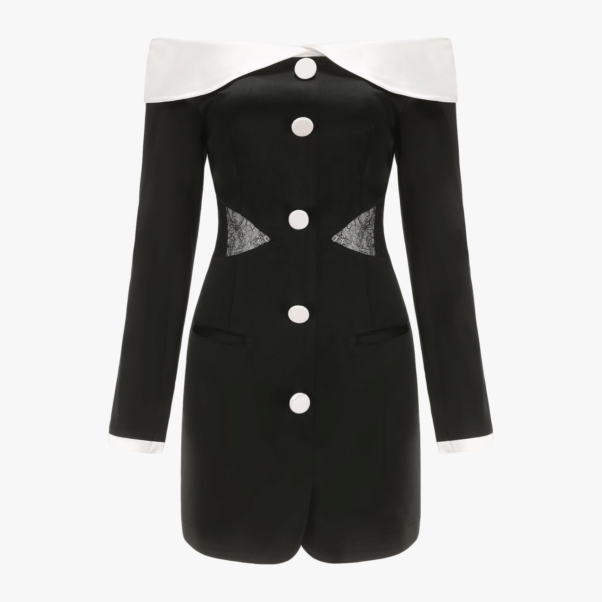 Angelica Dress (Final Sale) in Black made by Nana Jacqueline