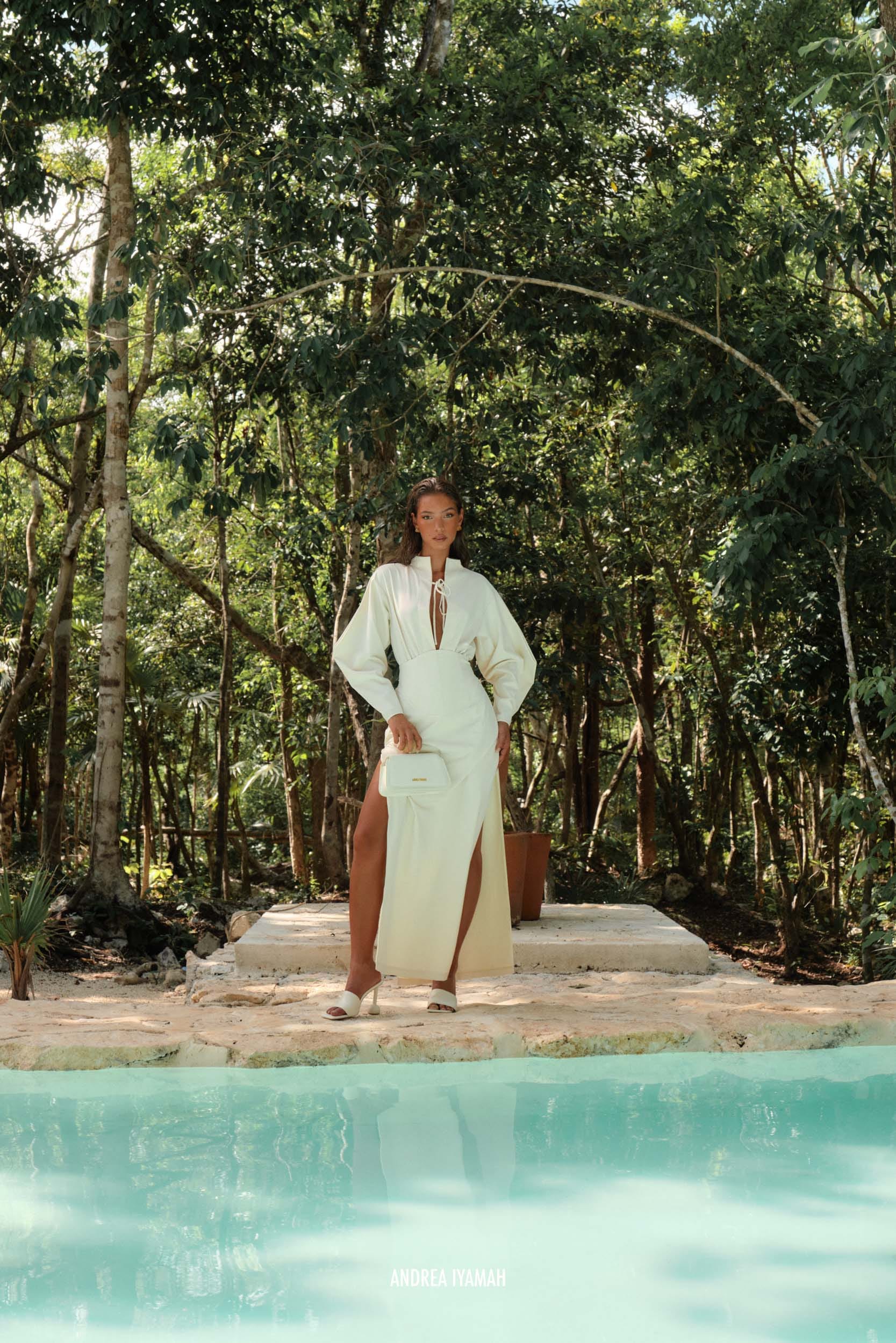 LINO BODYSUIT - LIMESTONE made by Andrea Iyamah