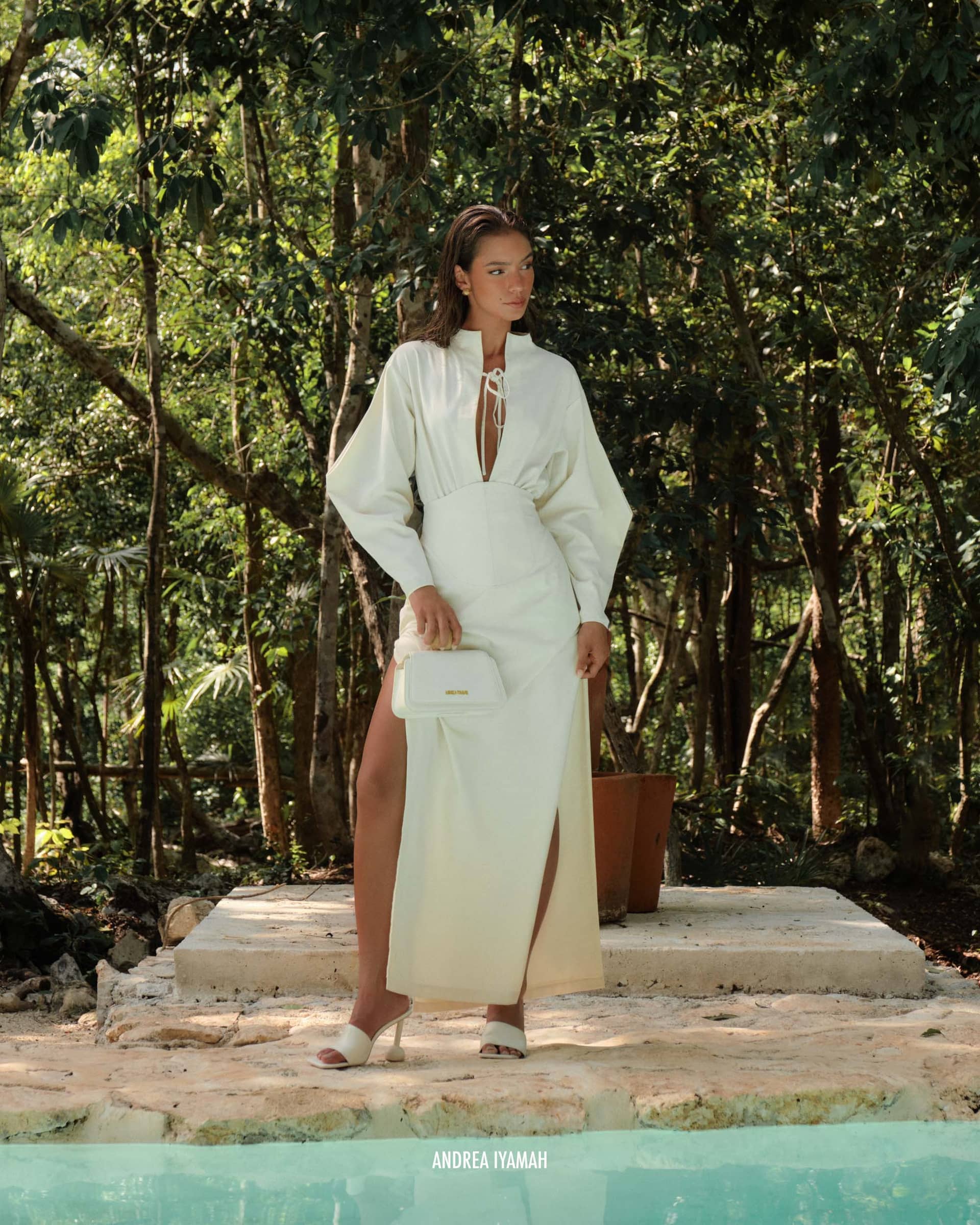 LINO BODYSUIT - LIMESTONE made by Andrea Iyamah