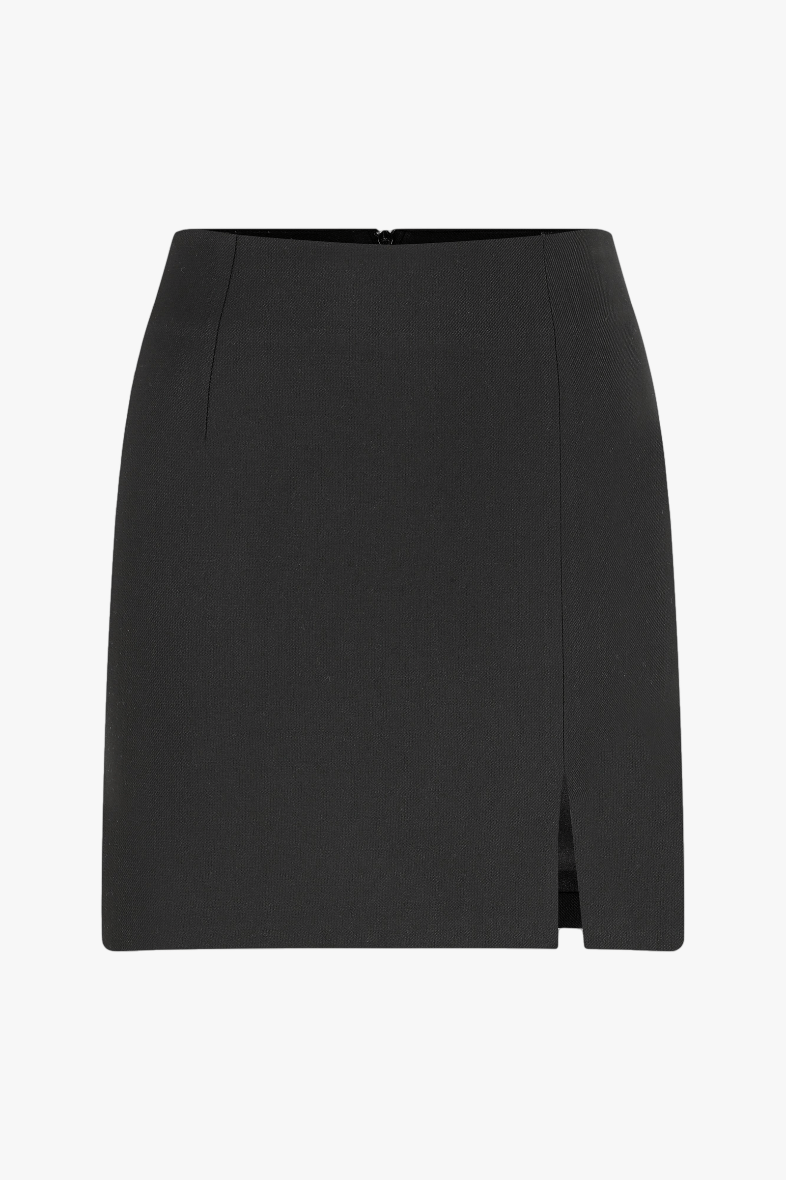 Vance Twill Mini Skirt In Black in Black made by Nazli Ceren