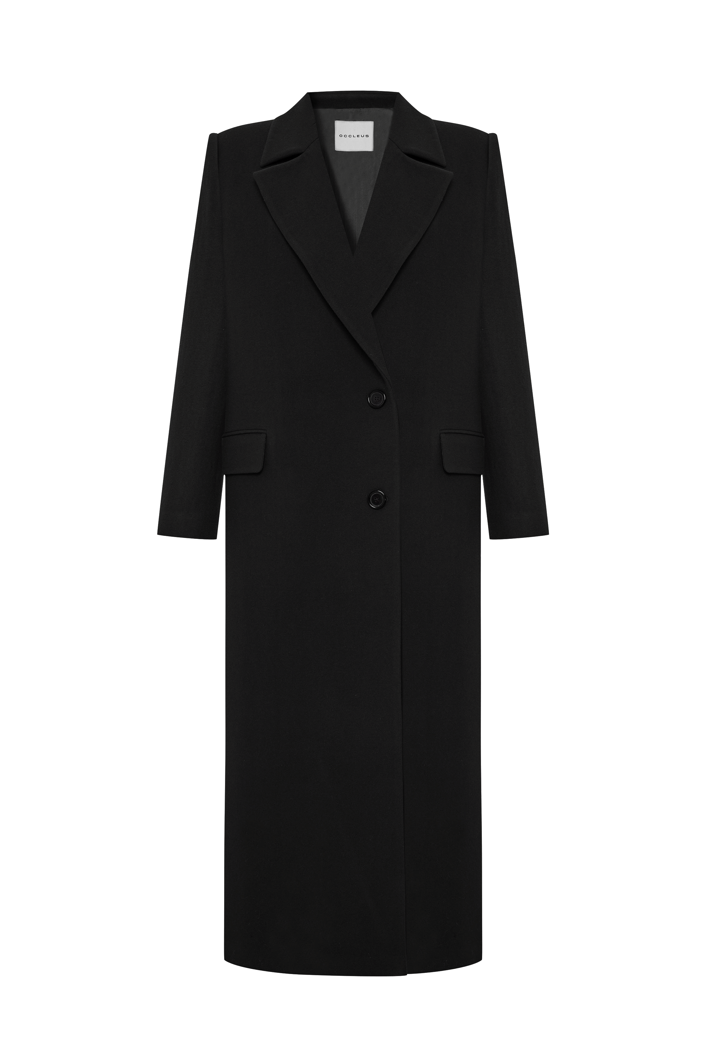 SASHA COAT BLACK made by Occleus