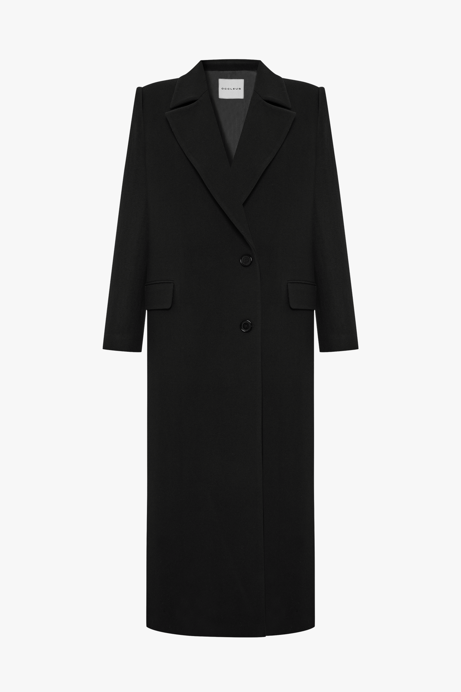 SASHA COAT BLACK made by Occleus