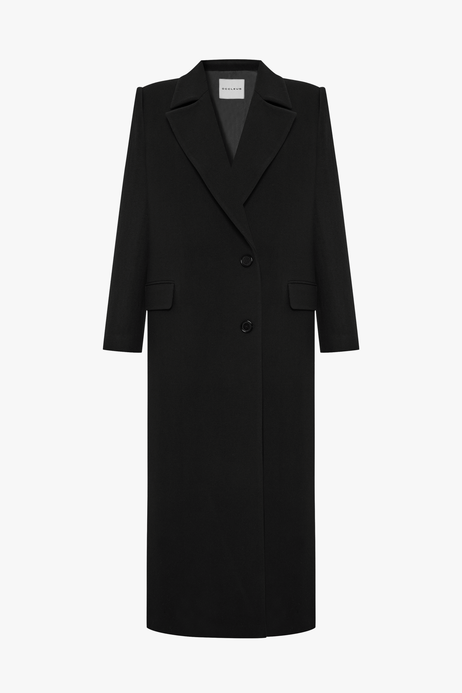 SASHA COAT BLACK made by Occleus