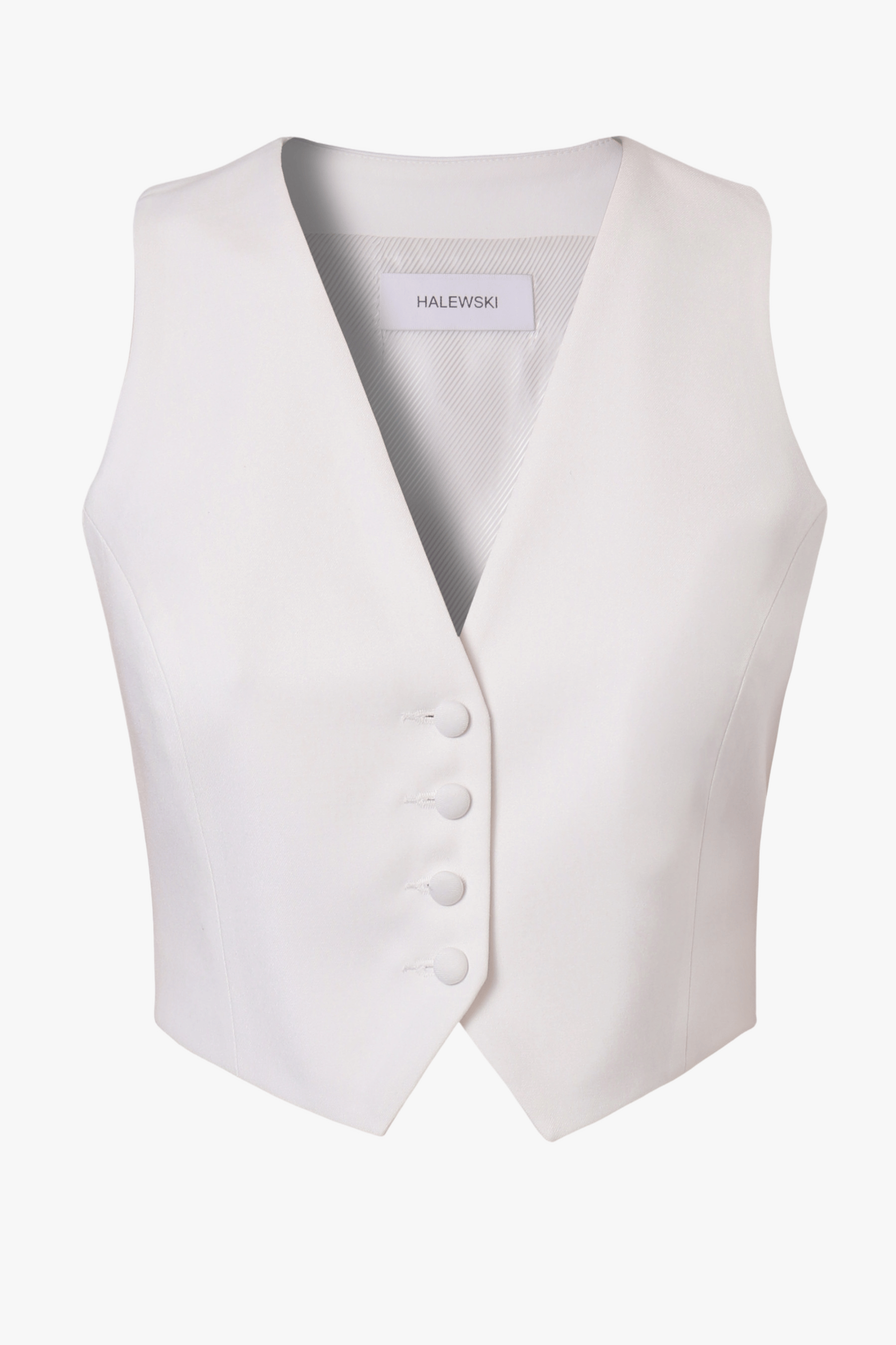 Vest Sylvia Off White made by HALEWSKI
