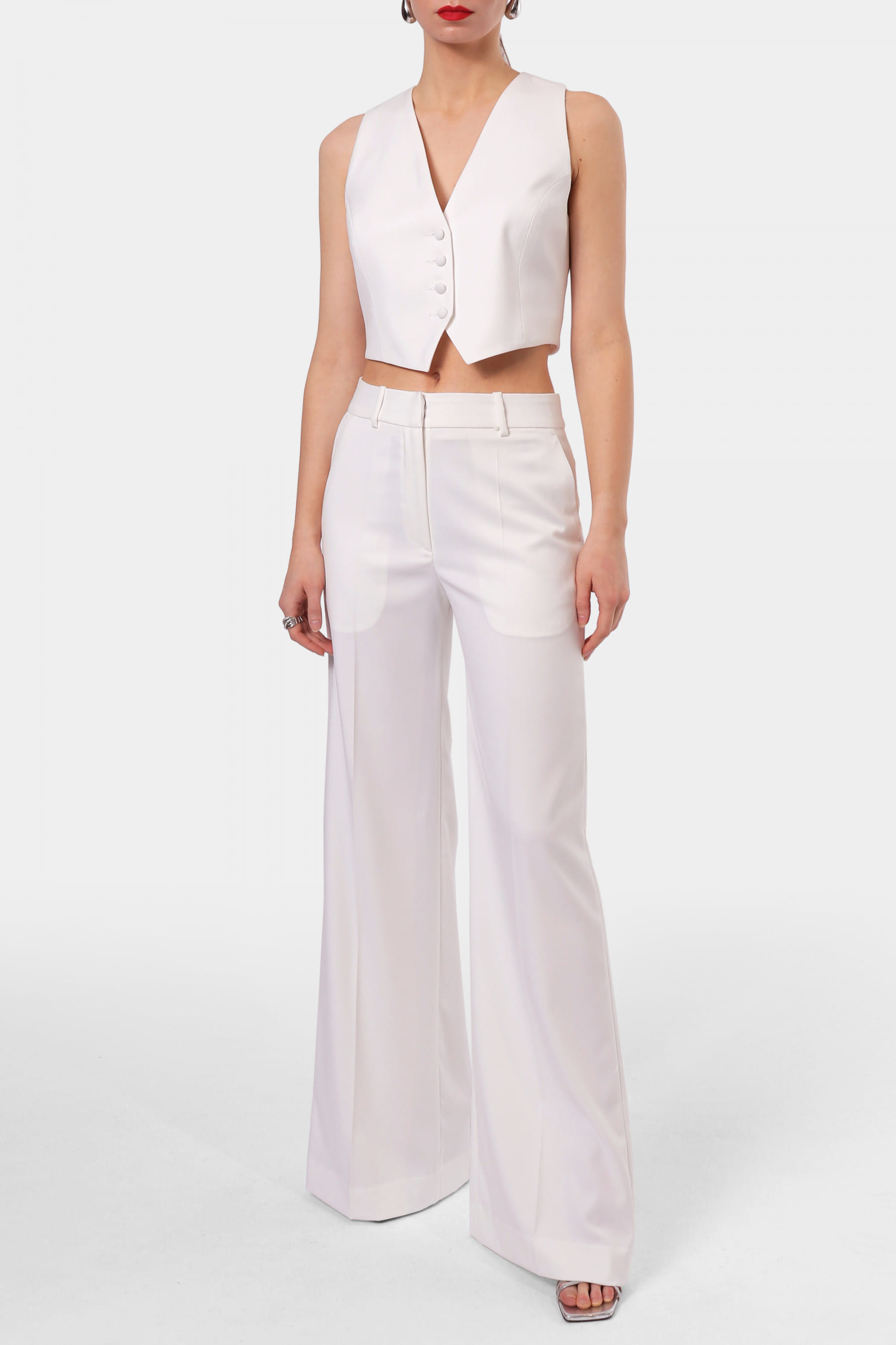 Vest Sylvia Off White made by HALEWSKI