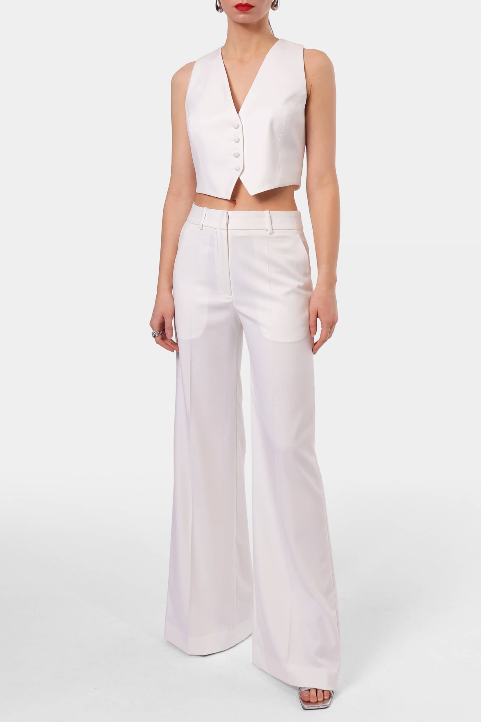 Vest Sylvia Off White made by HALEWSKI