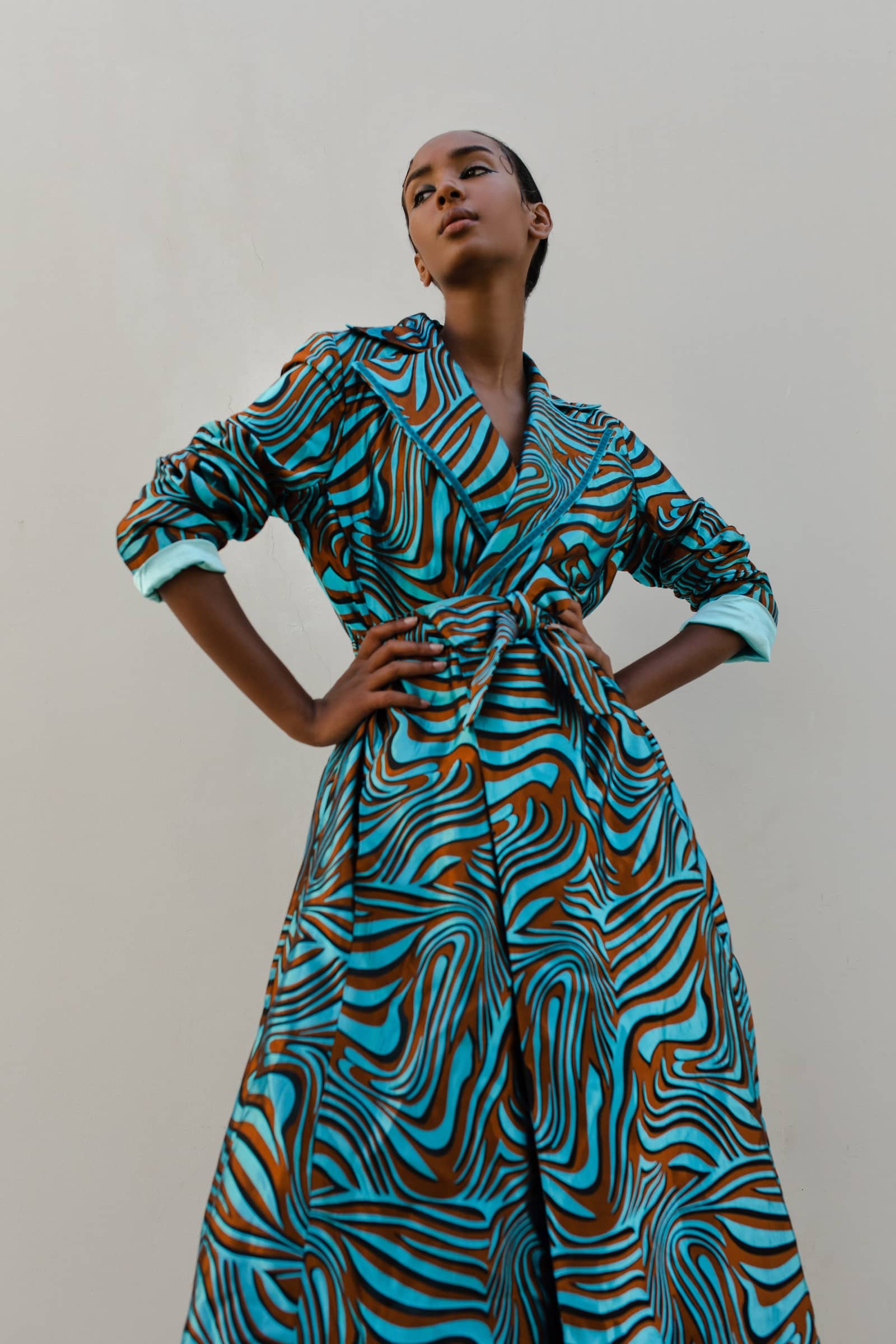 Mint Marilyn Coat № 23 made by ANDREEVA