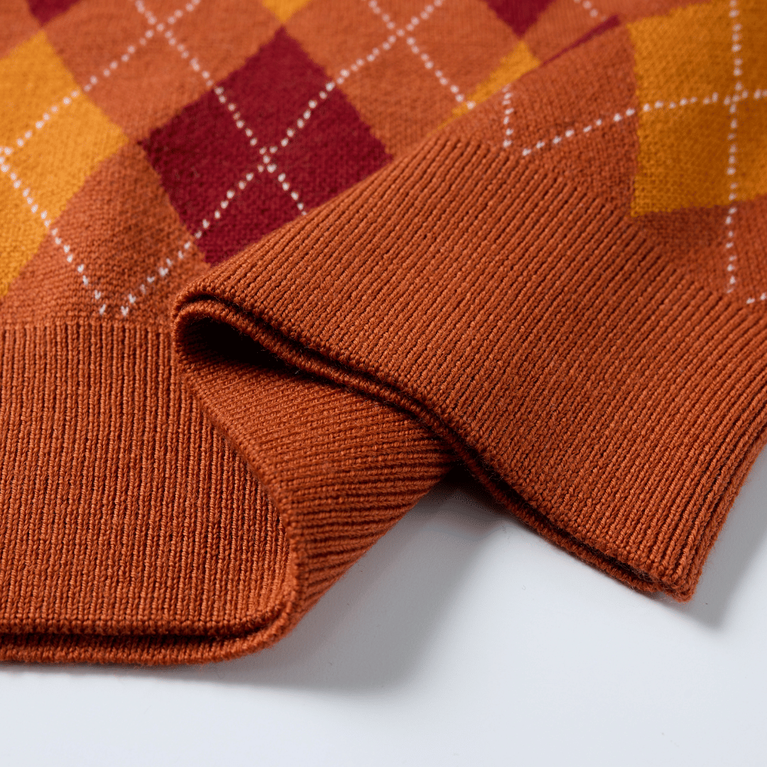 Machine Washable Merino V-Neck Jumper made by CozyU