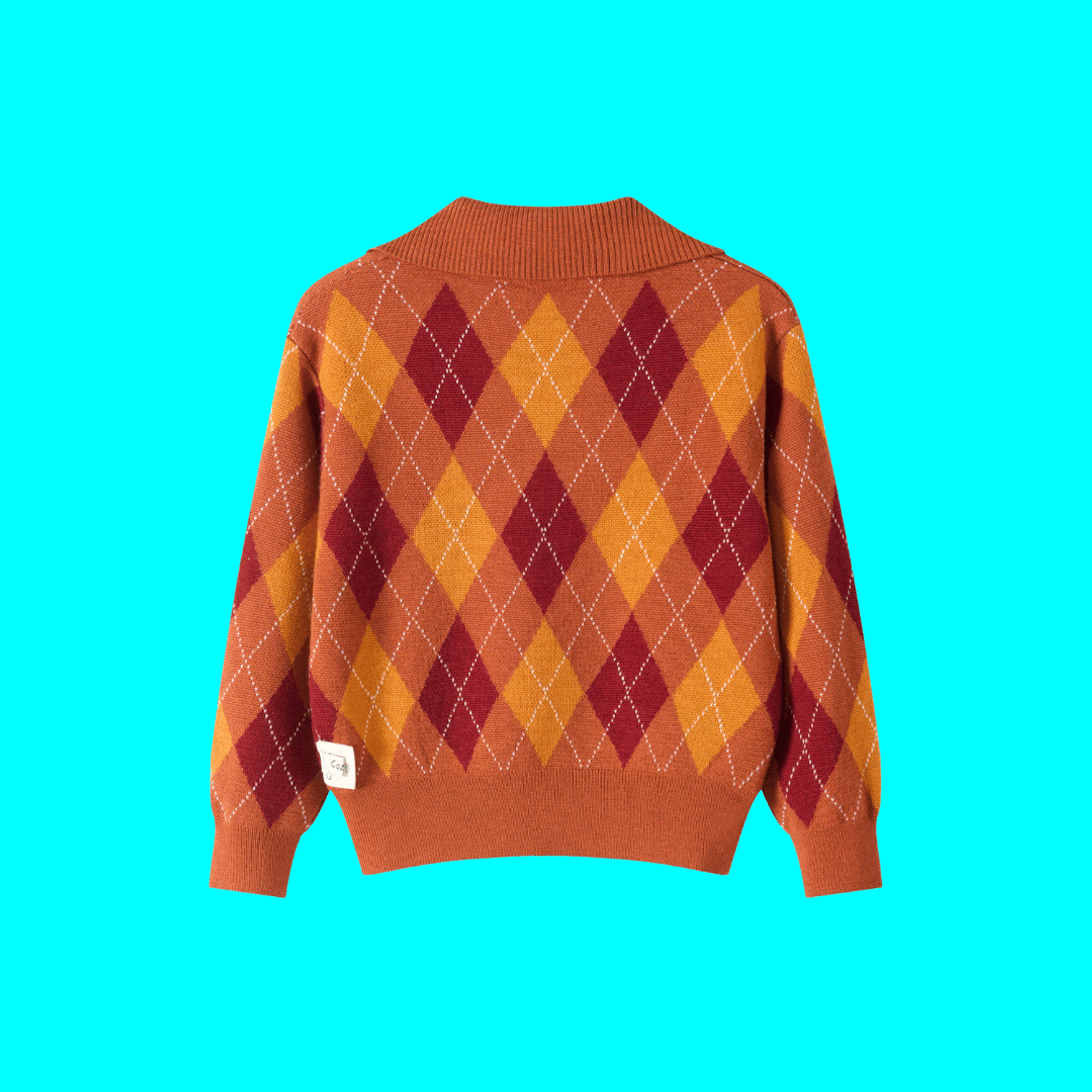 Machine Washable Merino V-Neck Jumper made by CozyU