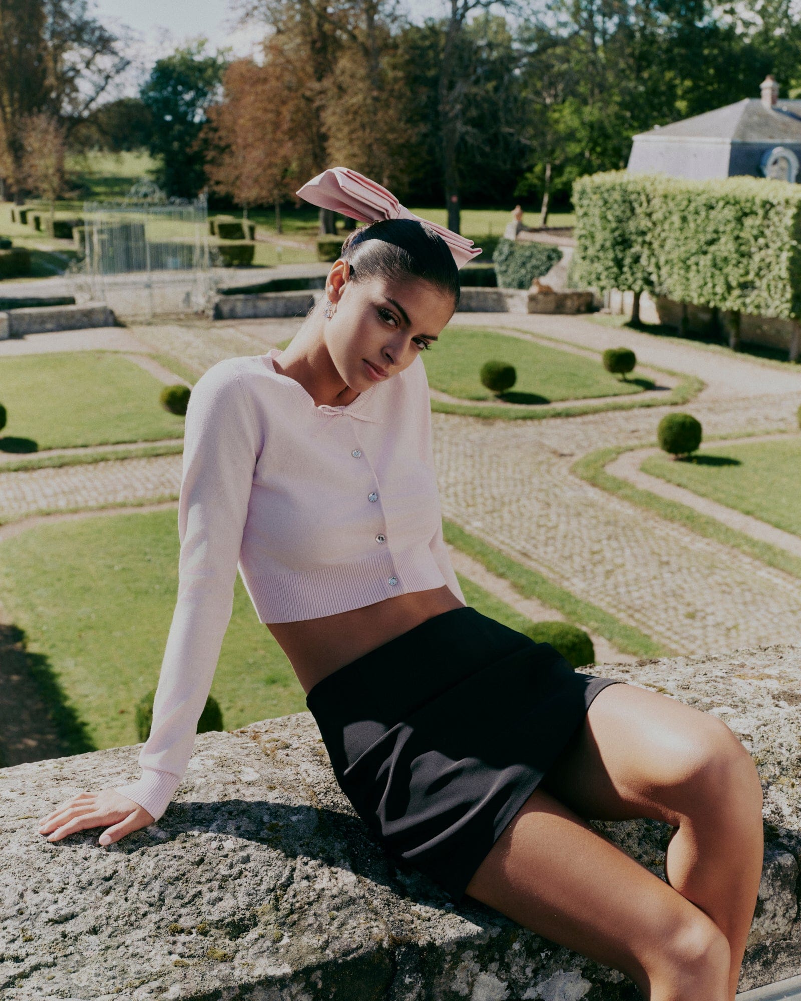 Tiffani Skirt (Black) made by Nana Jacqueline