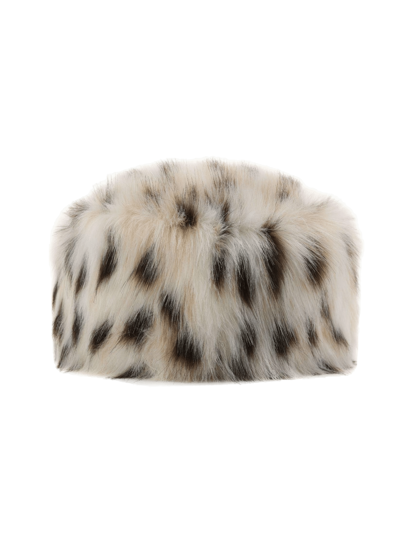 Adeline Fur Hat (Leopard) made by Nana Jacqueline