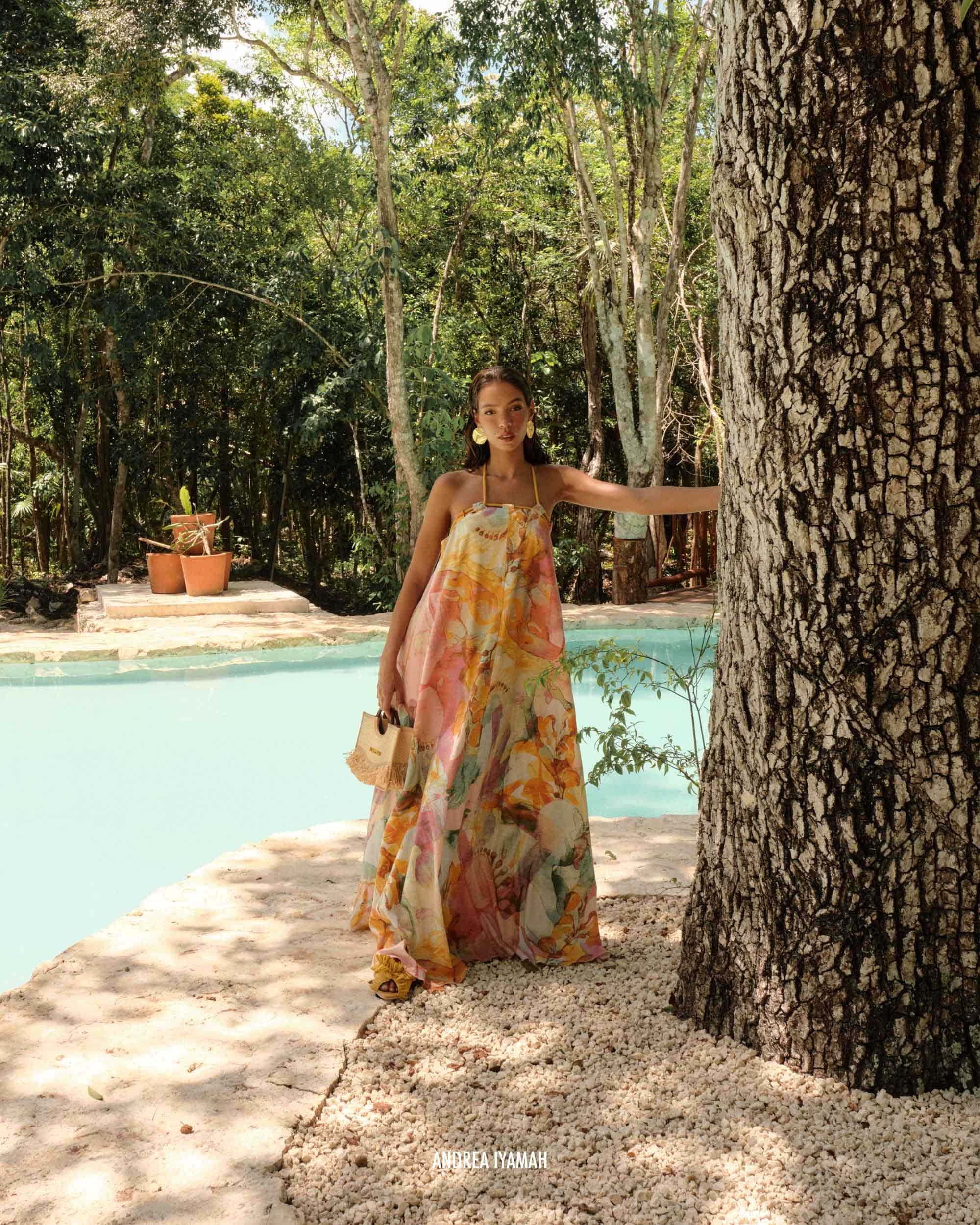 knee length dresses for ladies Essential Maxi Dress by Studio EY