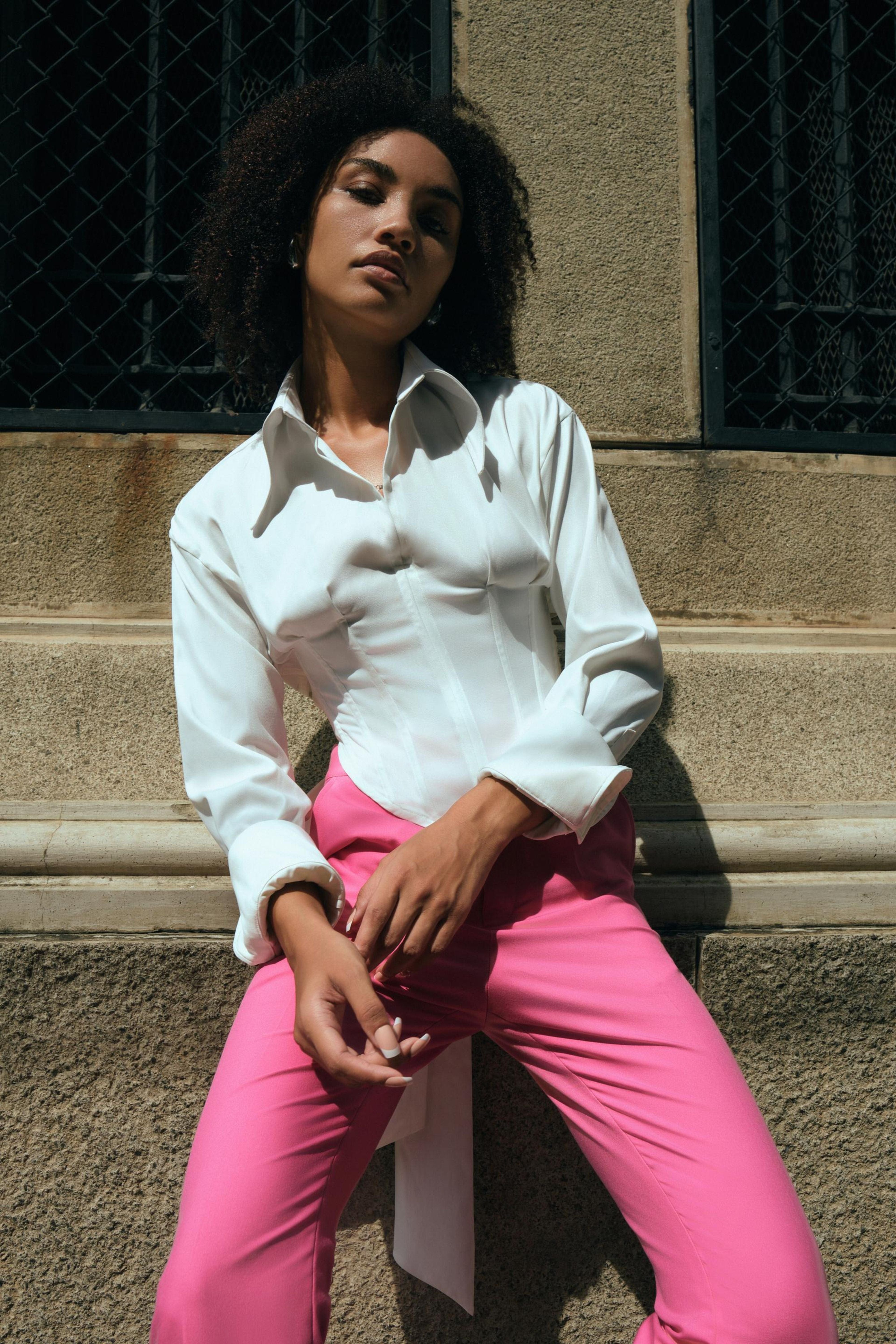 Amanda Corset Blouse made by JUSTIN TONG