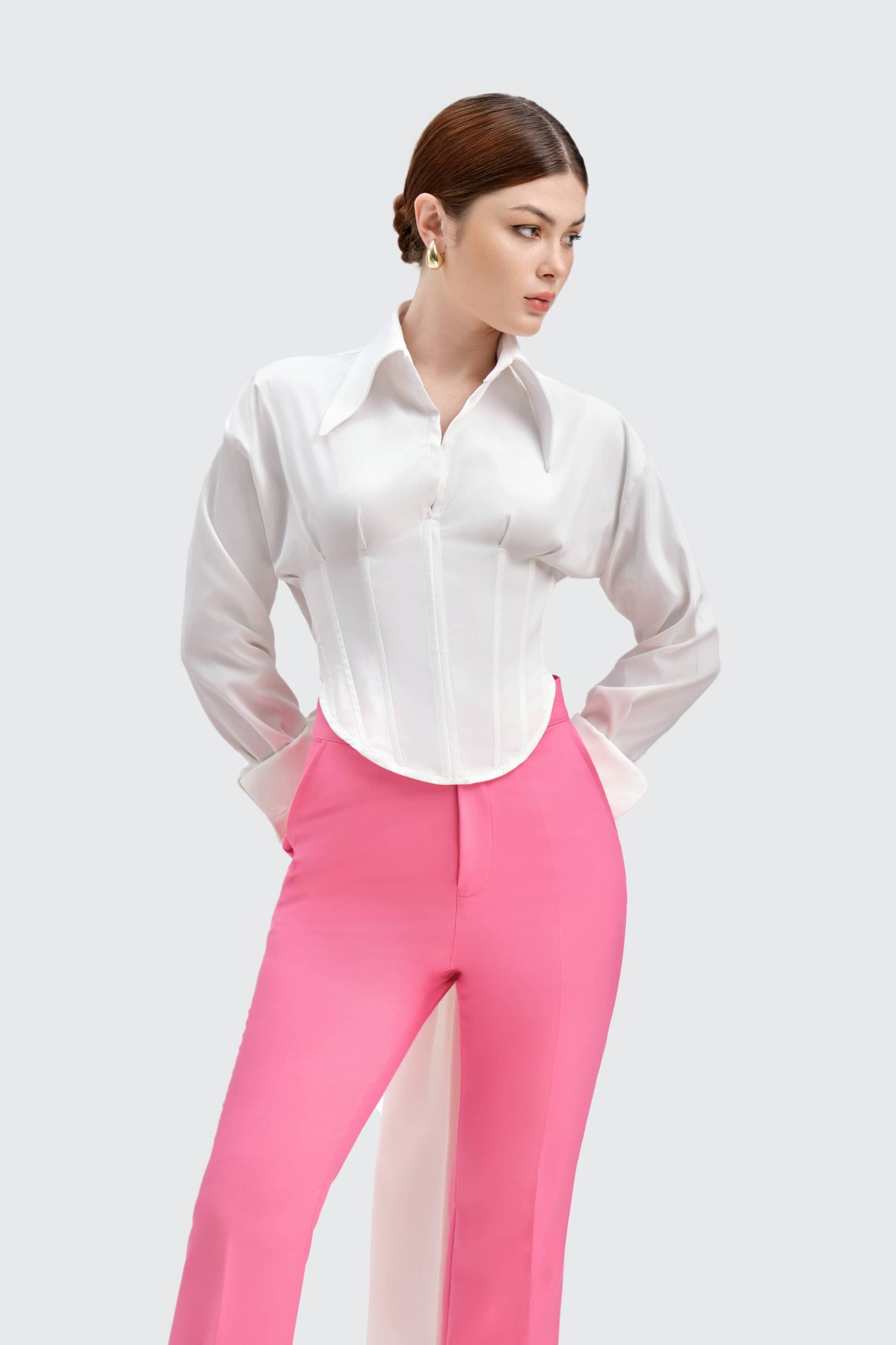 Amanda Corset Blouse made by JUSTIN TONG