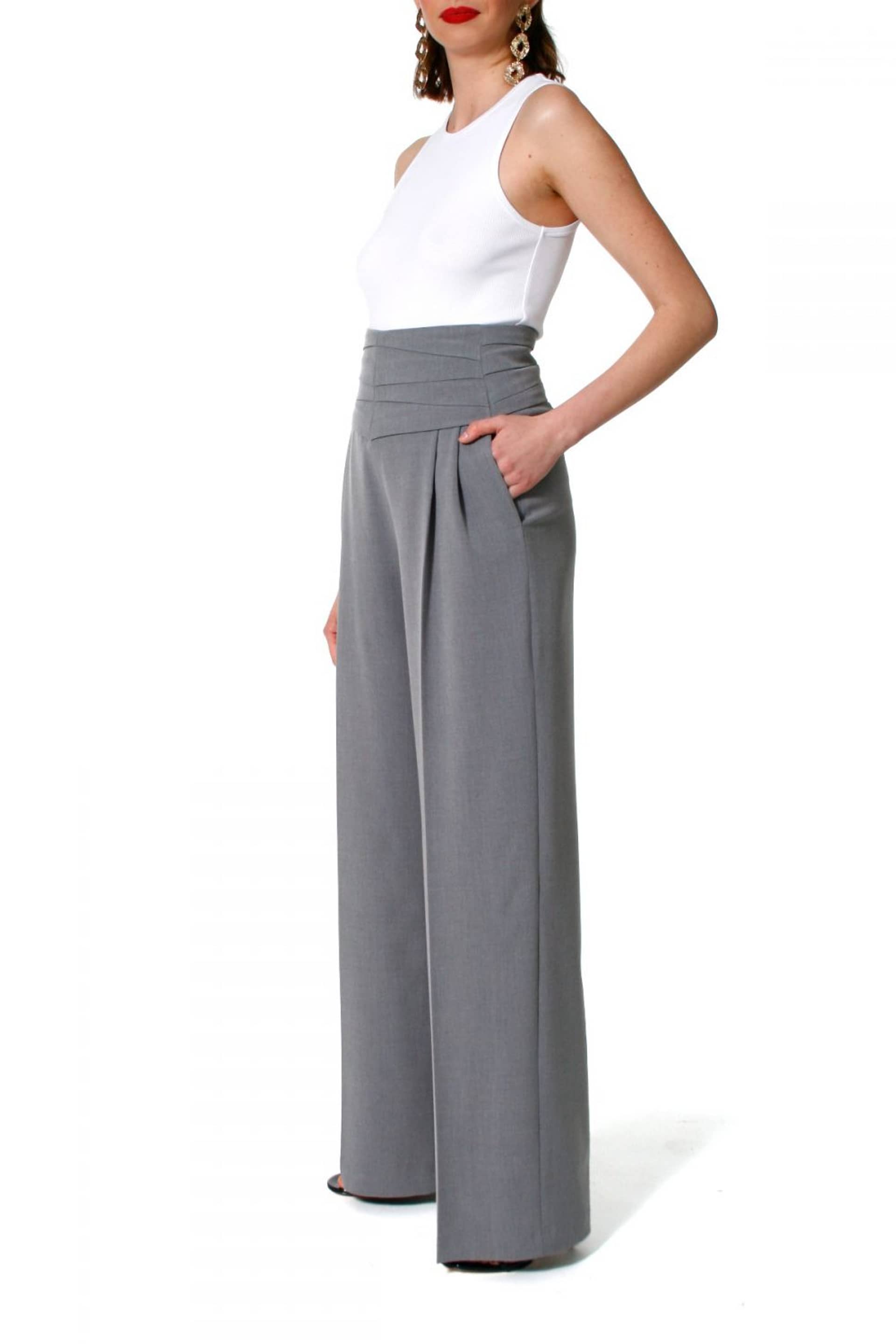 Pants Sofia Wild Dove made by HALEWSKI