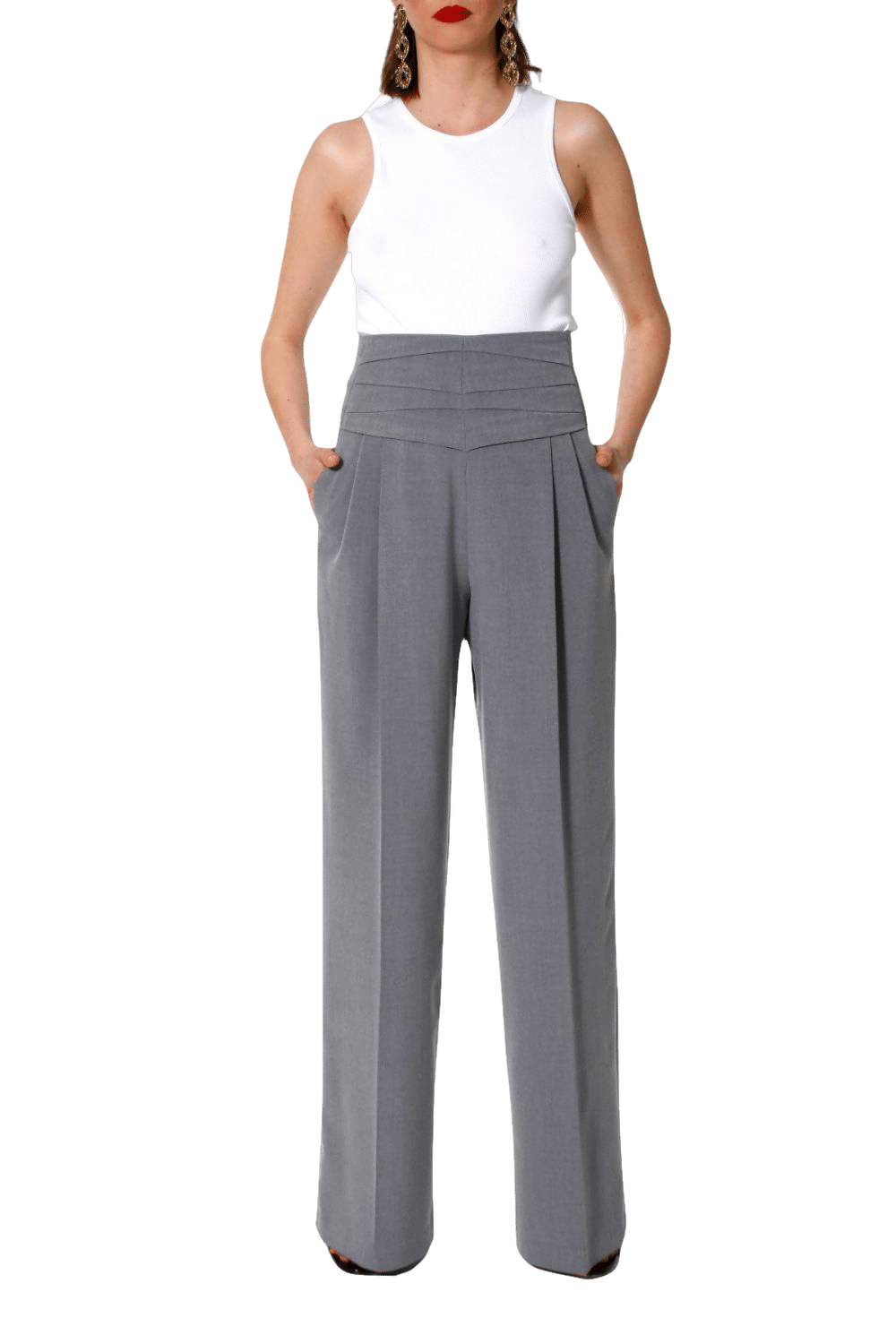 Pants Sofia Wild Dove made by HALEWSKI