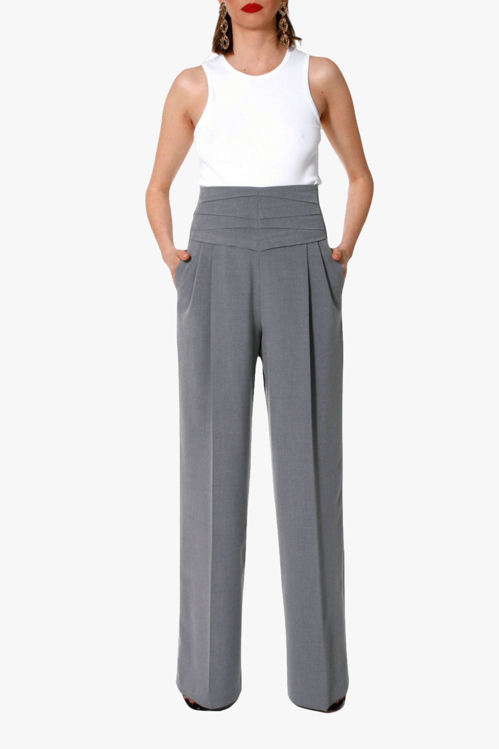 Pants Sofia Wild Dove made by HALEWSKI