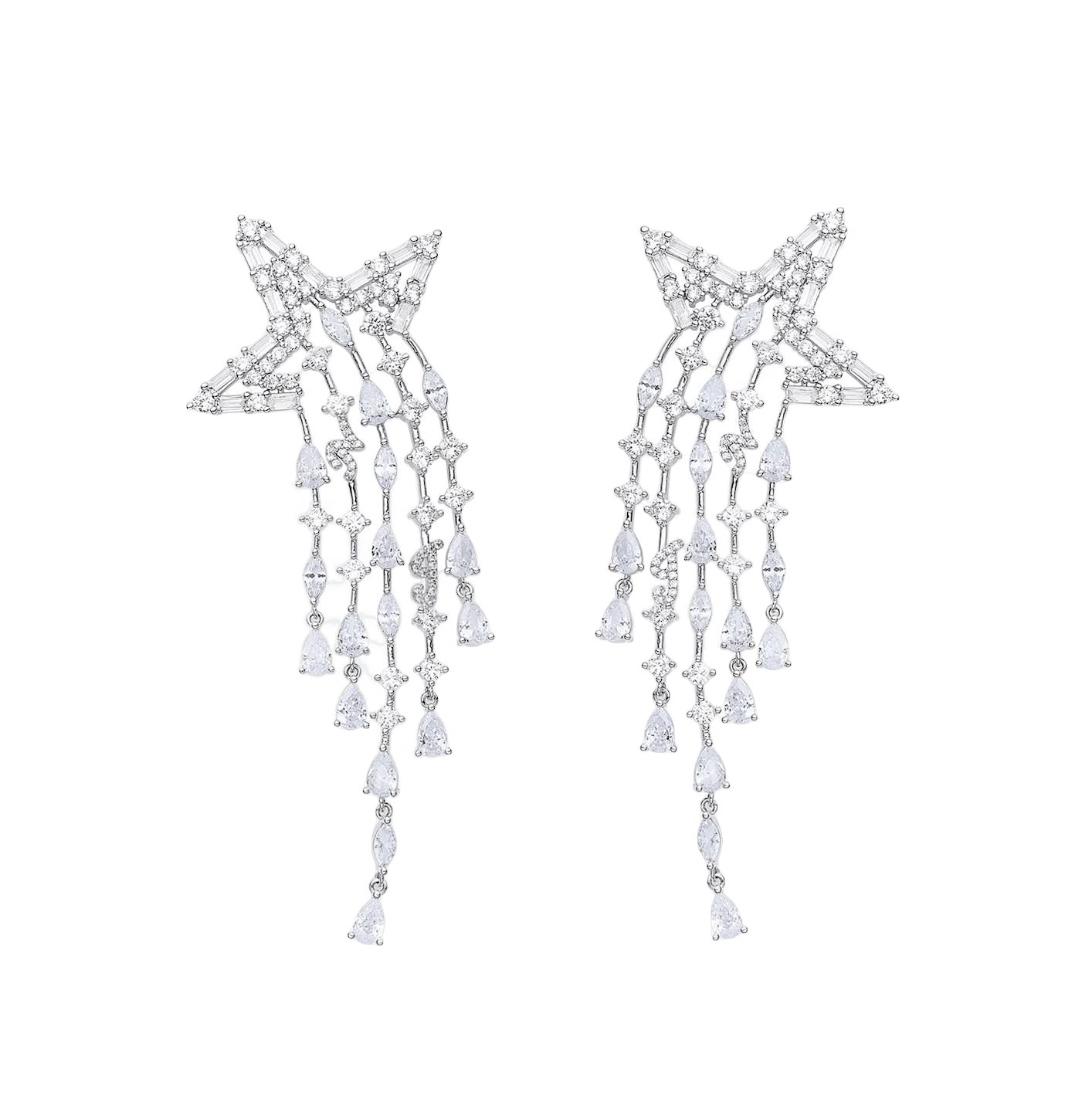 Blanca Earrings (Final Sale) in Silver made by Nana Jacqueline