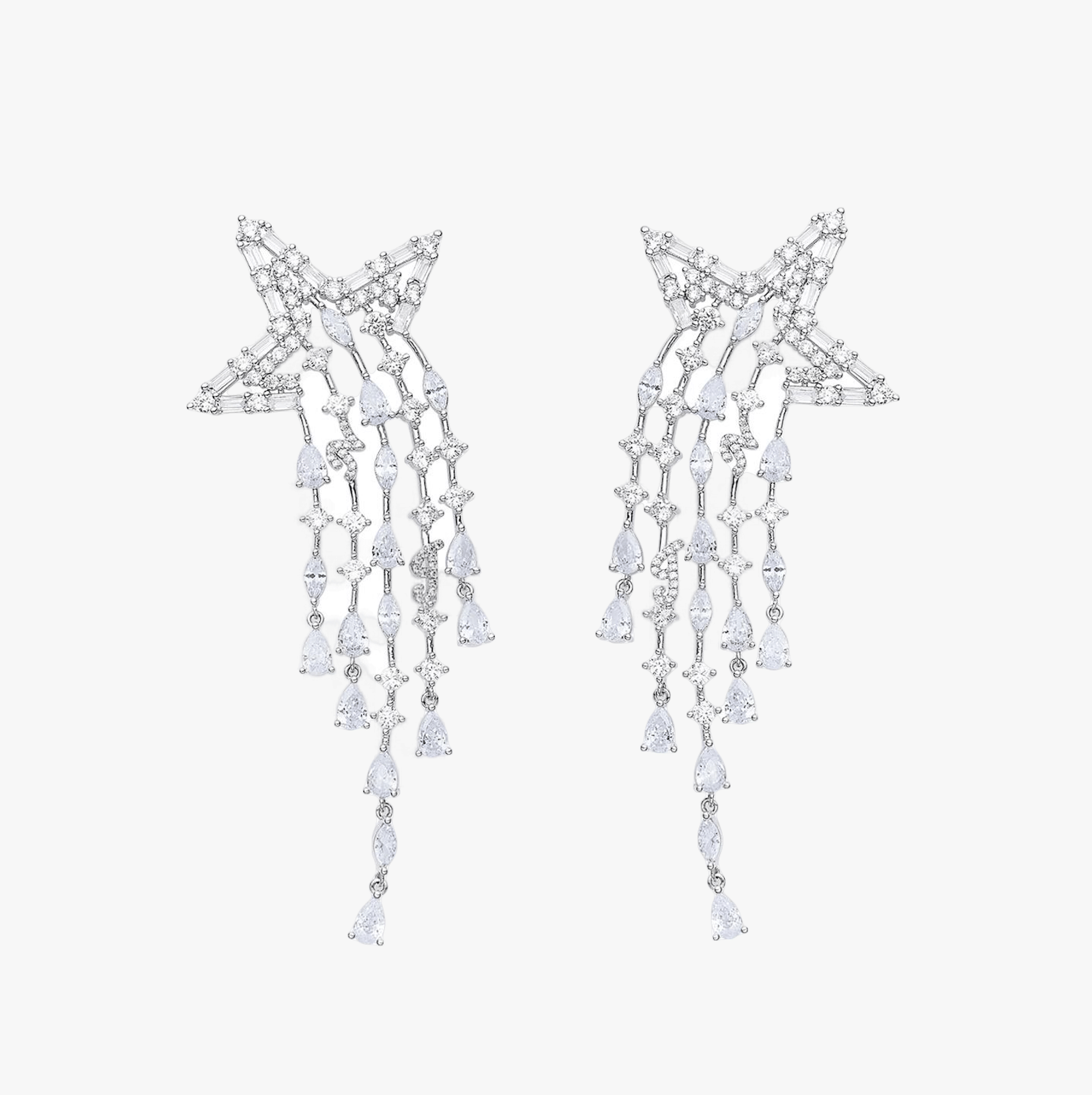 Blanca Earrings (Final Sale) in Silver made by Nana Jacqueline