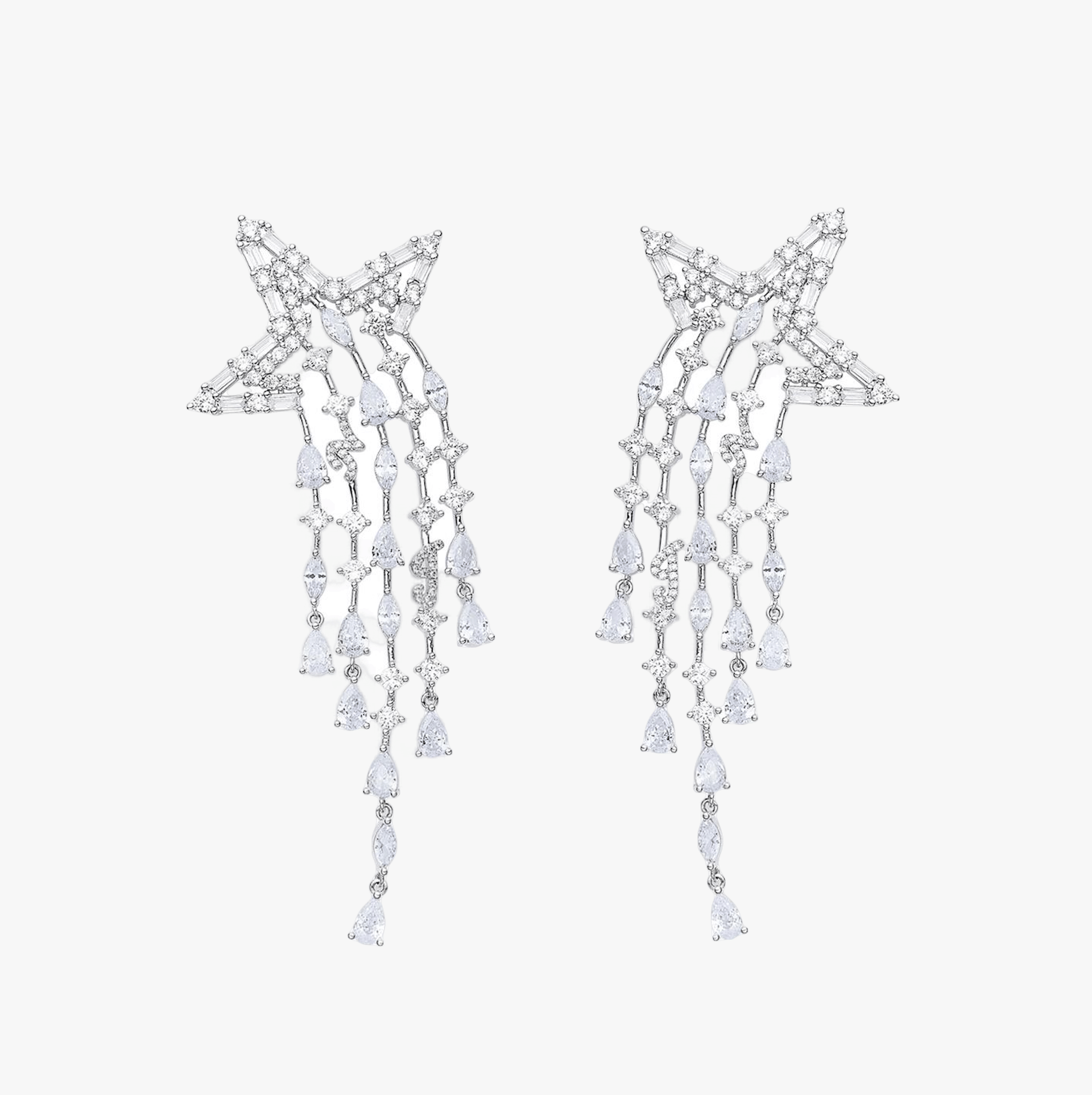 Blanca Earrings (Final Sale) in Silver made by Nana Jacqueline