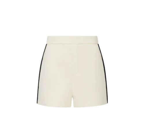 SPORTY COLORBLOCKED SHORTS in Beige made by CRUSH Collection