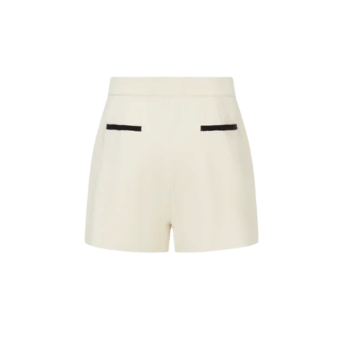 SPORTY COLORBLOCKED SHORTS in Beige made by CRUSH Collection