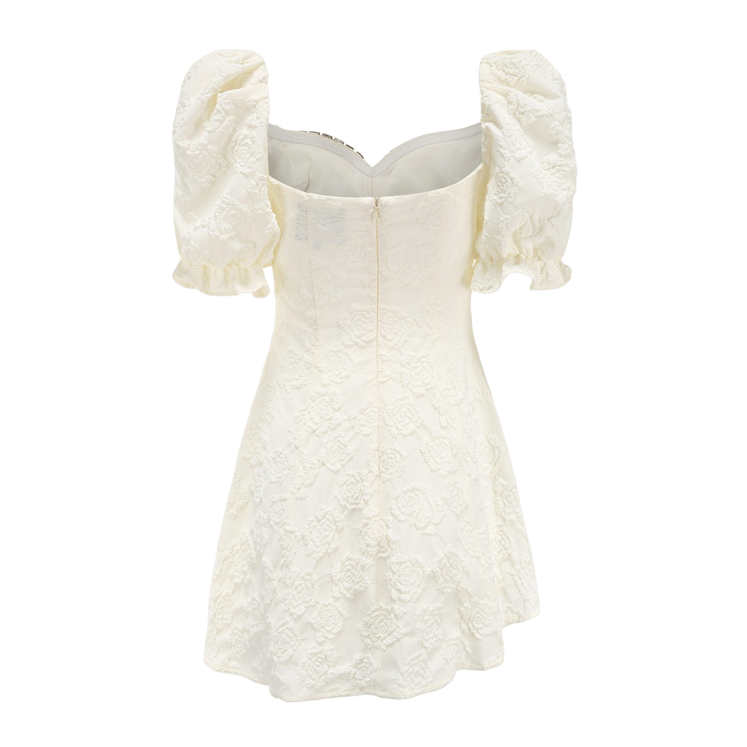 White Ysabella Dress made by Nana Jacqueline