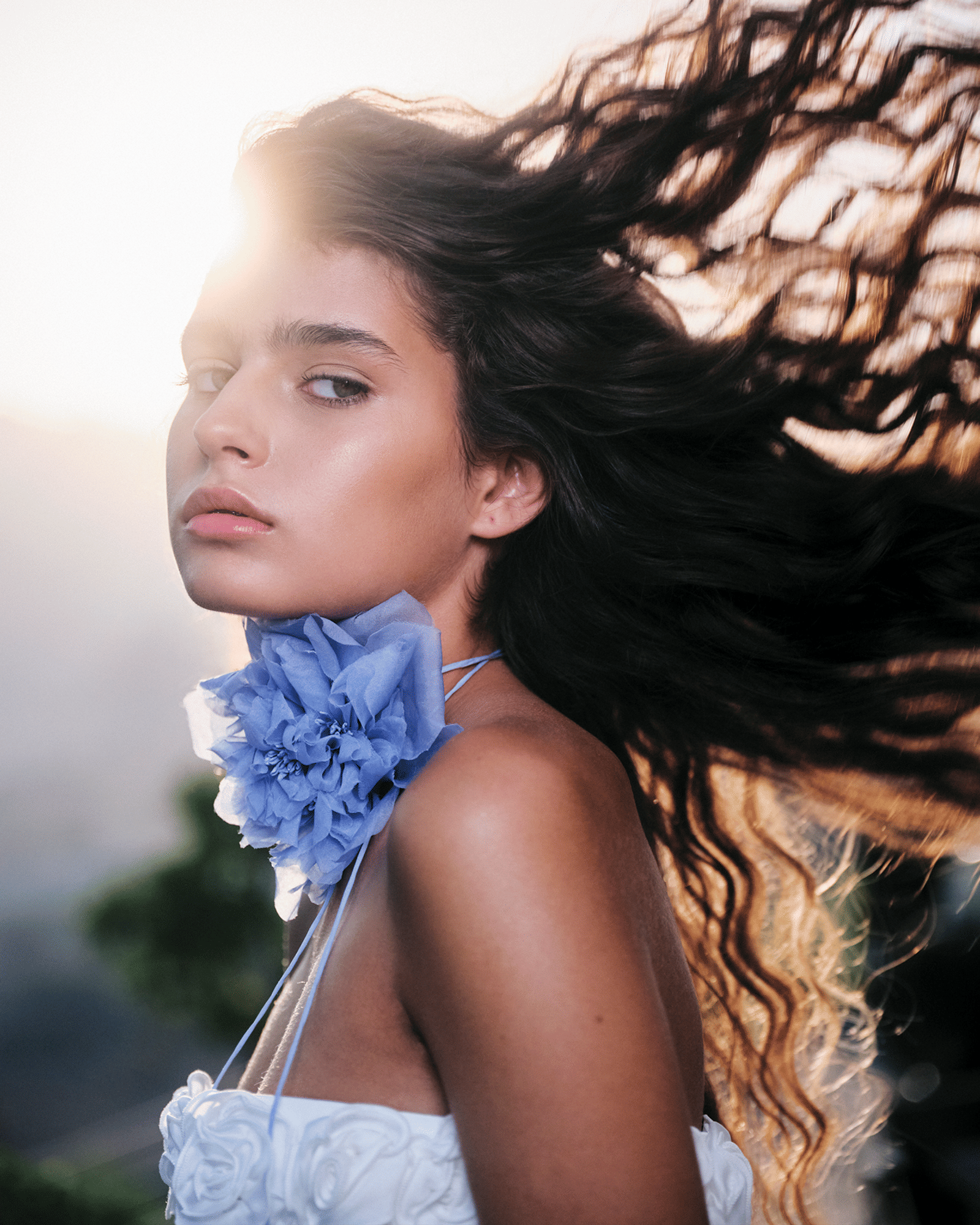 Blue Peony made by YVON