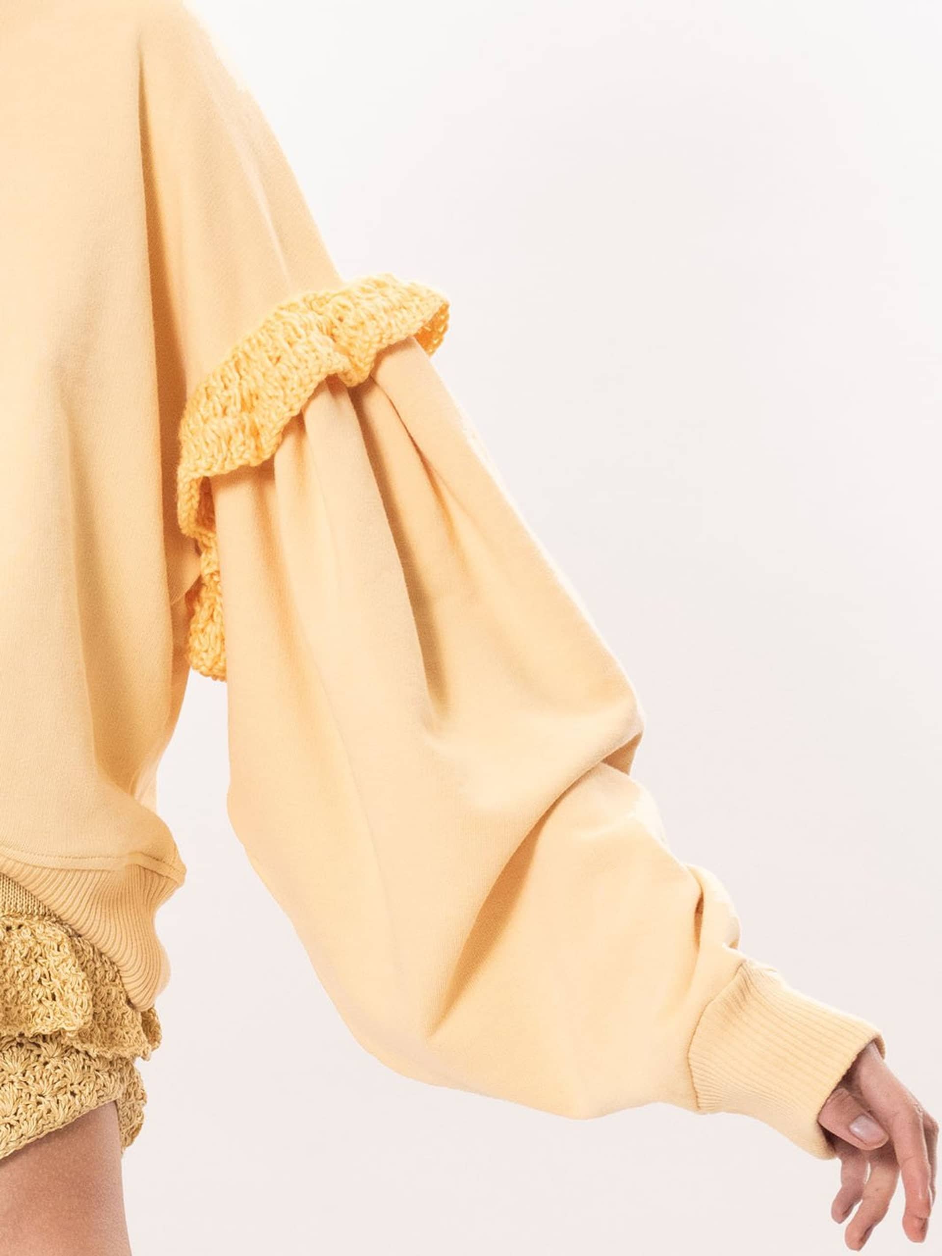 MICHELLE sweatshirt in Yellow made by AYNI