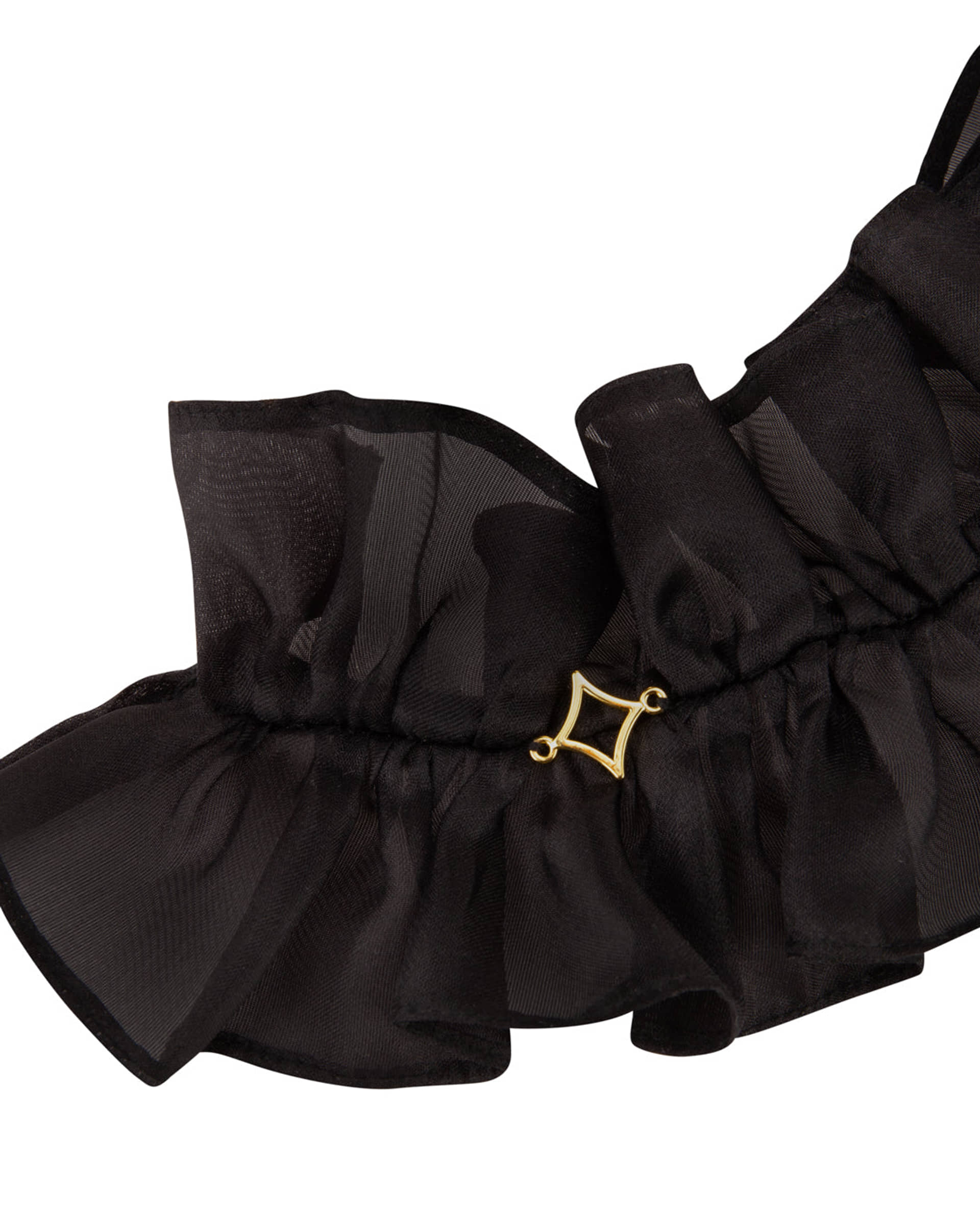 Ruffled Choker & Anklets made by ONORI