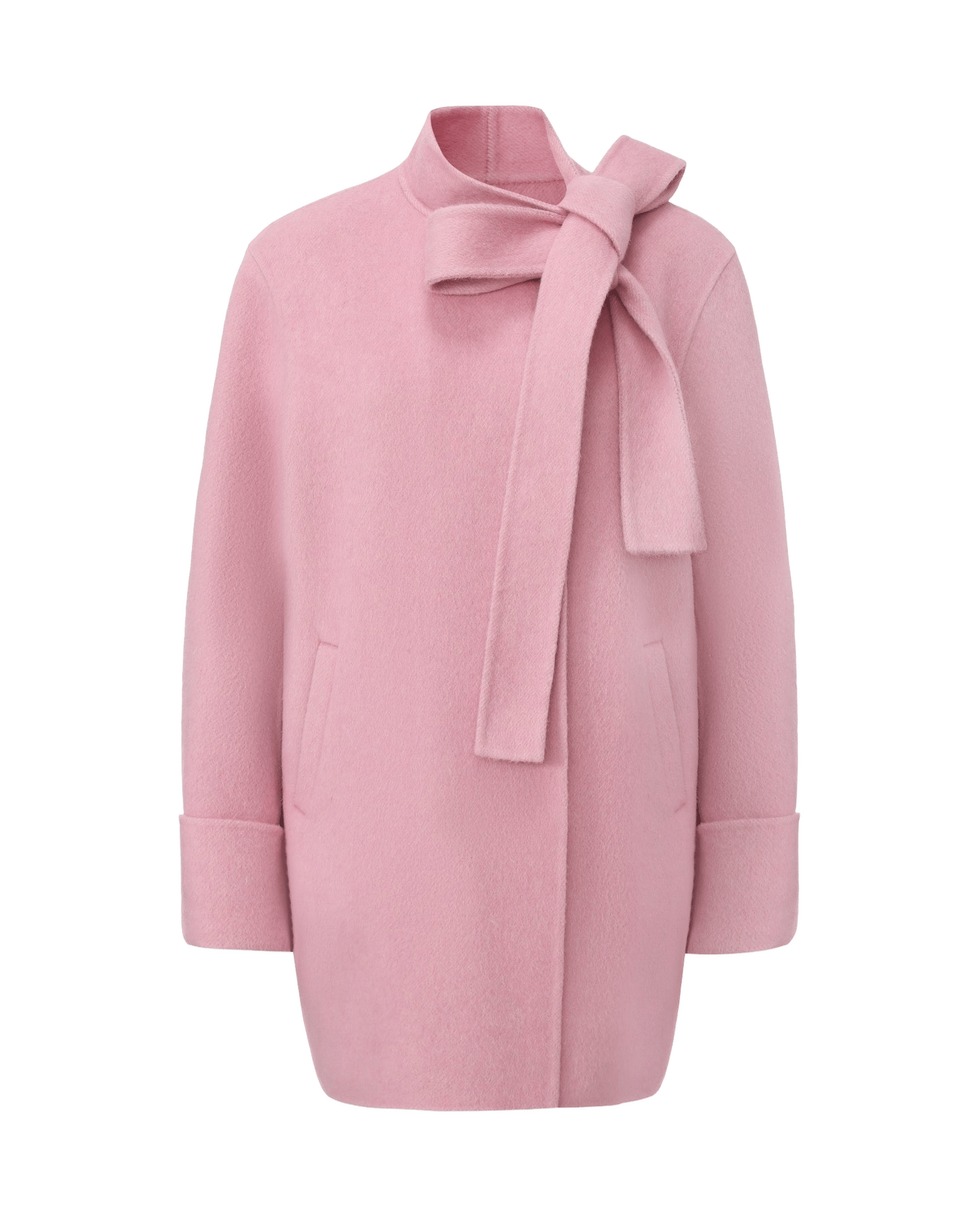 Juliette Cocoon Coat (Pink) made by Nana Jacqueline