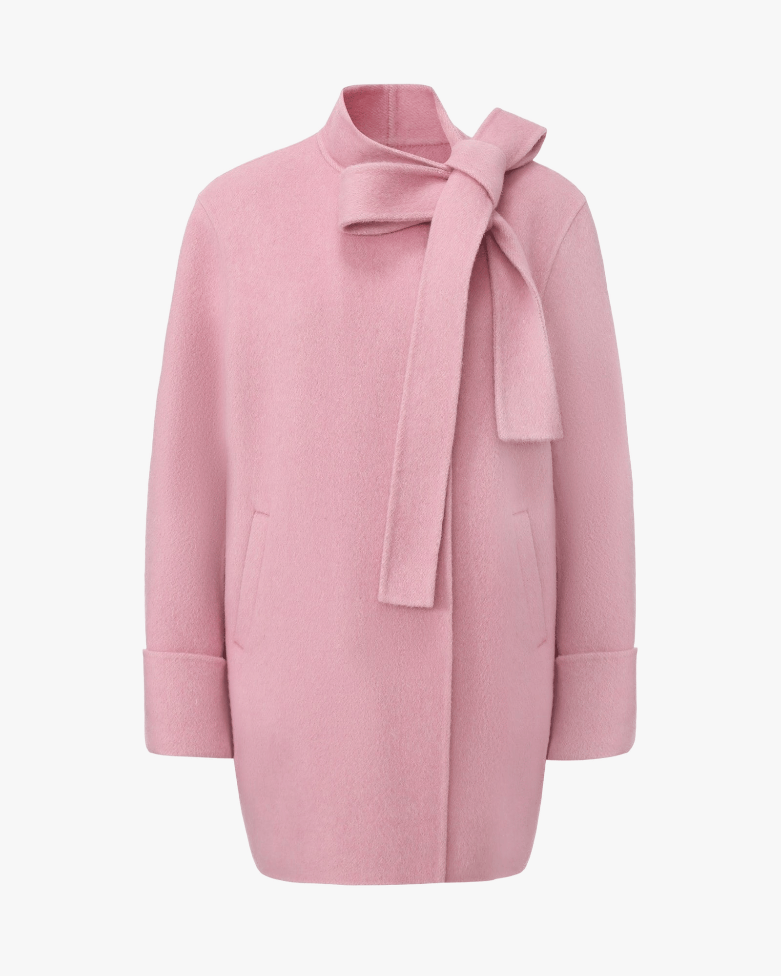 Juliette Cocoon Coat (Pink) made by Nana Jacqueline