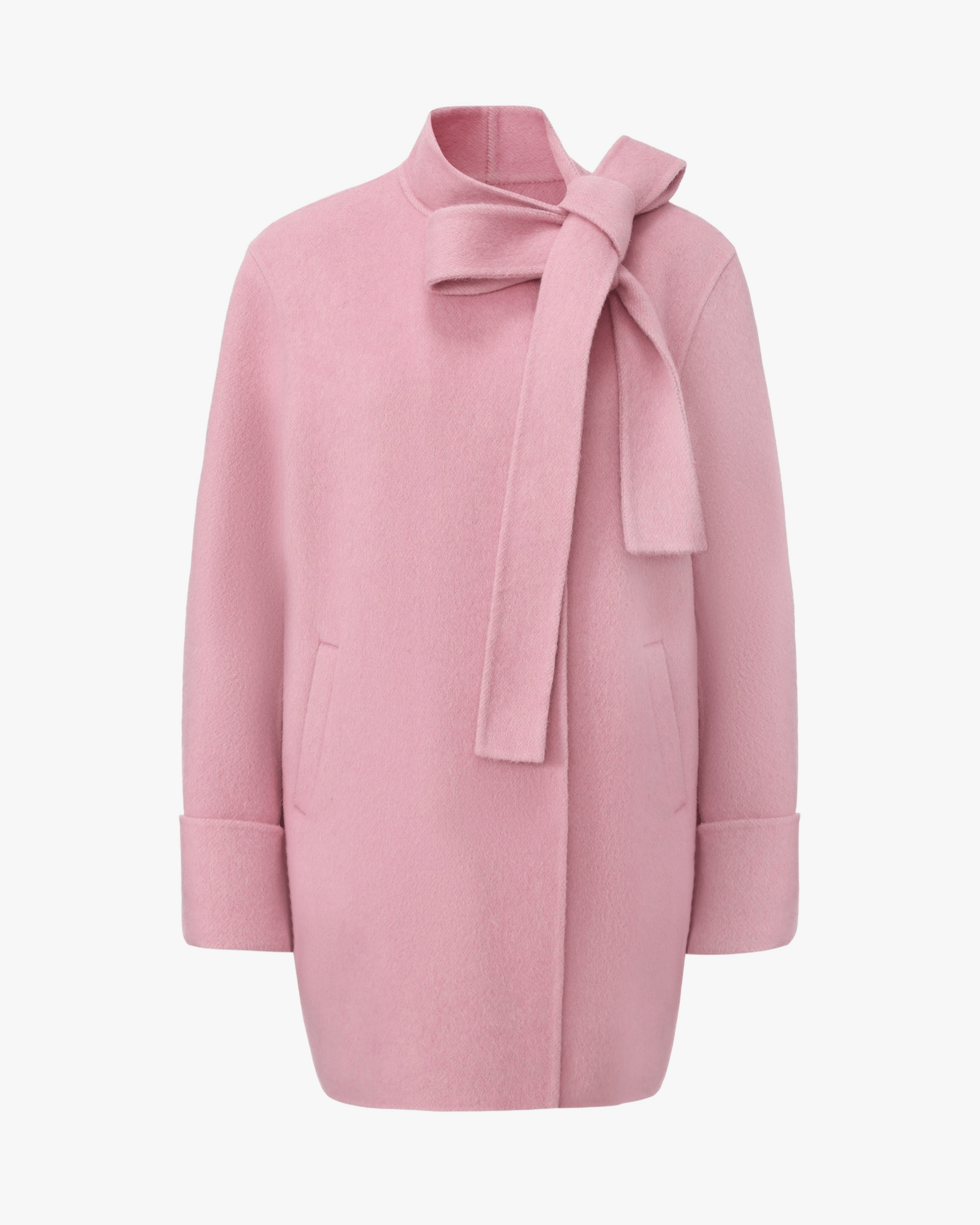 Juliette Cocoon Coat (Pink) made by Nana Jacqueline