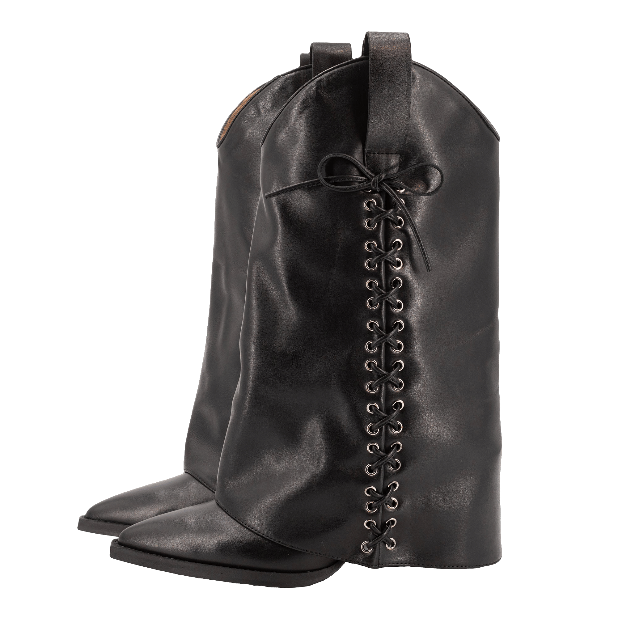 KIM BLACK BOOTS made by Toral