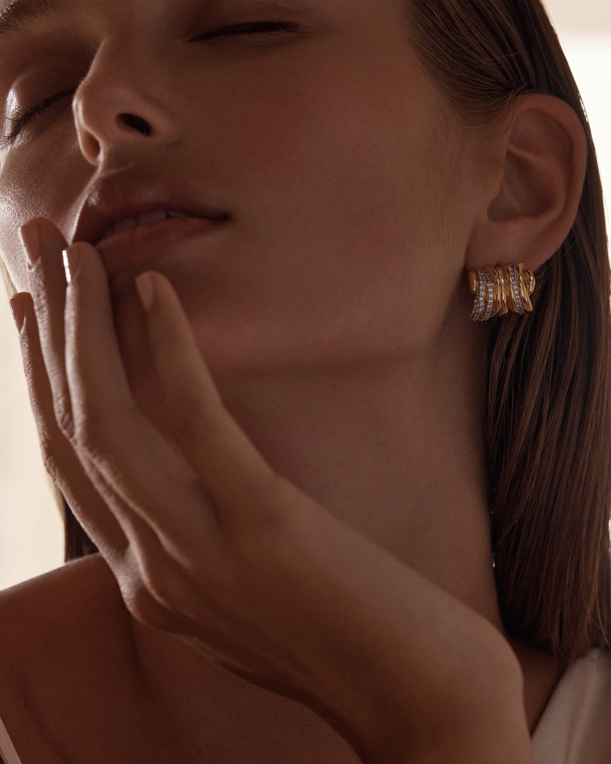 Vallie Earrings made by Amber Sceats