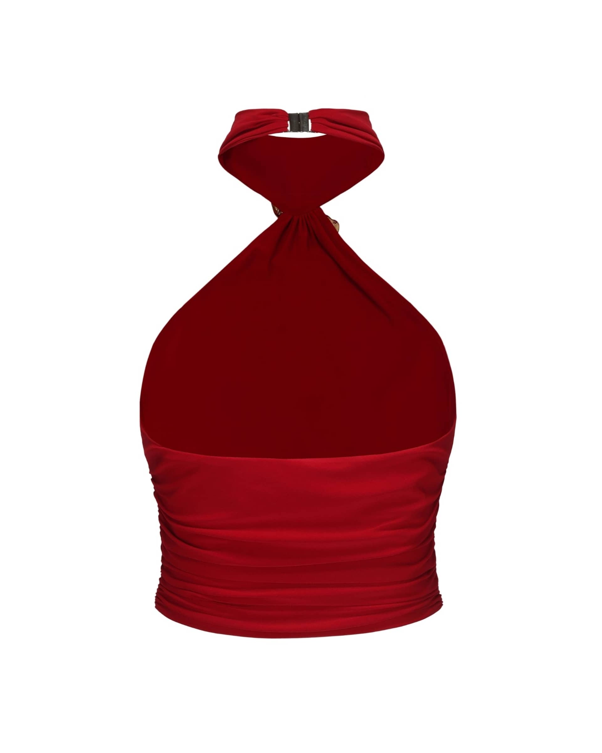 Nova Top (Red) made by Nana Jacqueline