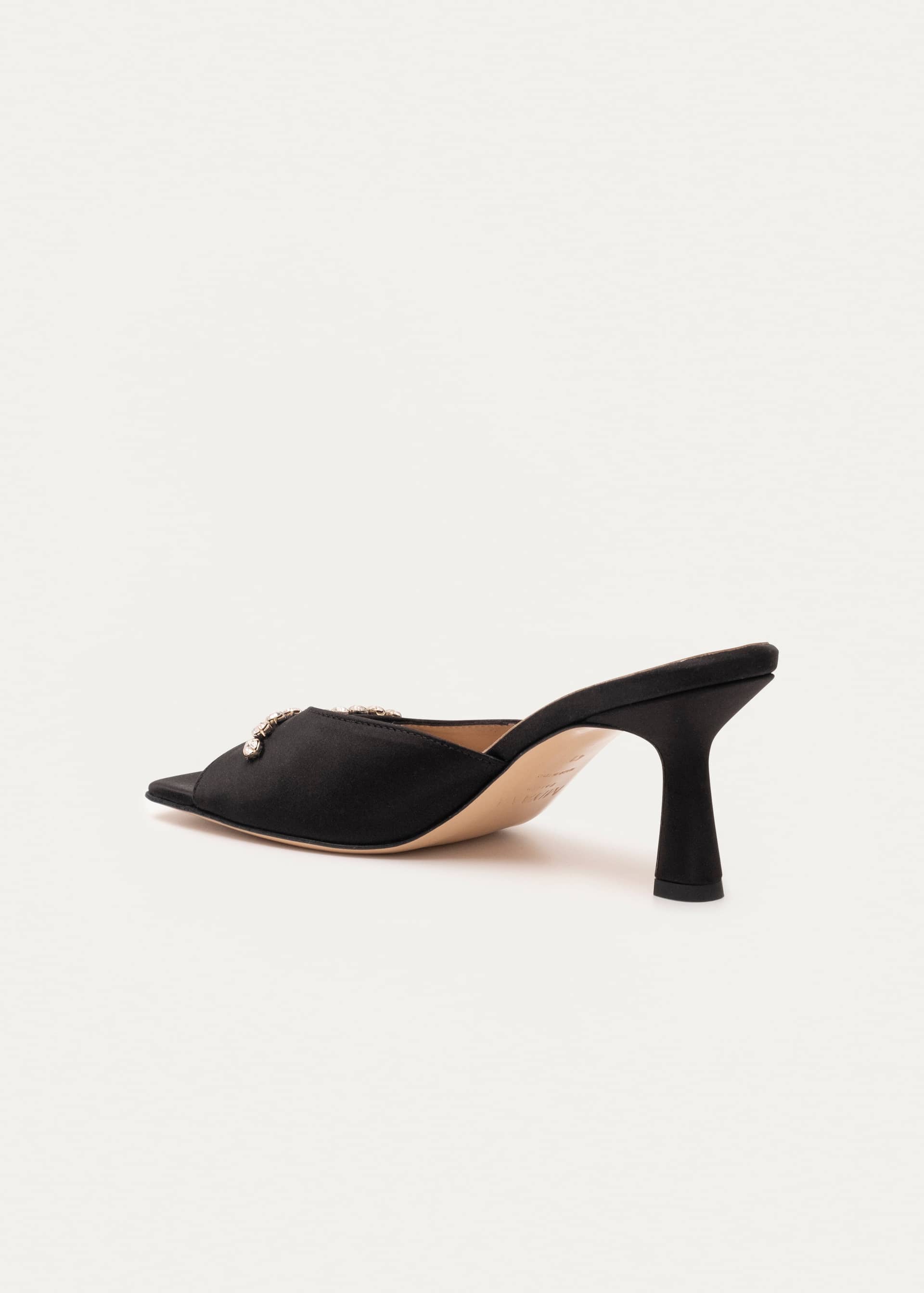 Leva Mules in Black made by Miyana Berlin